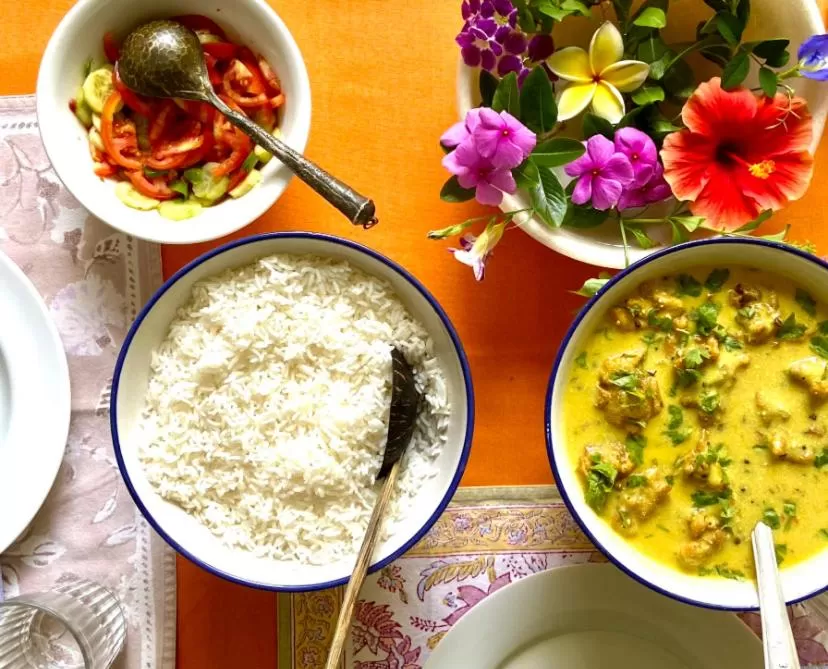 Food in Villa Jacaranda