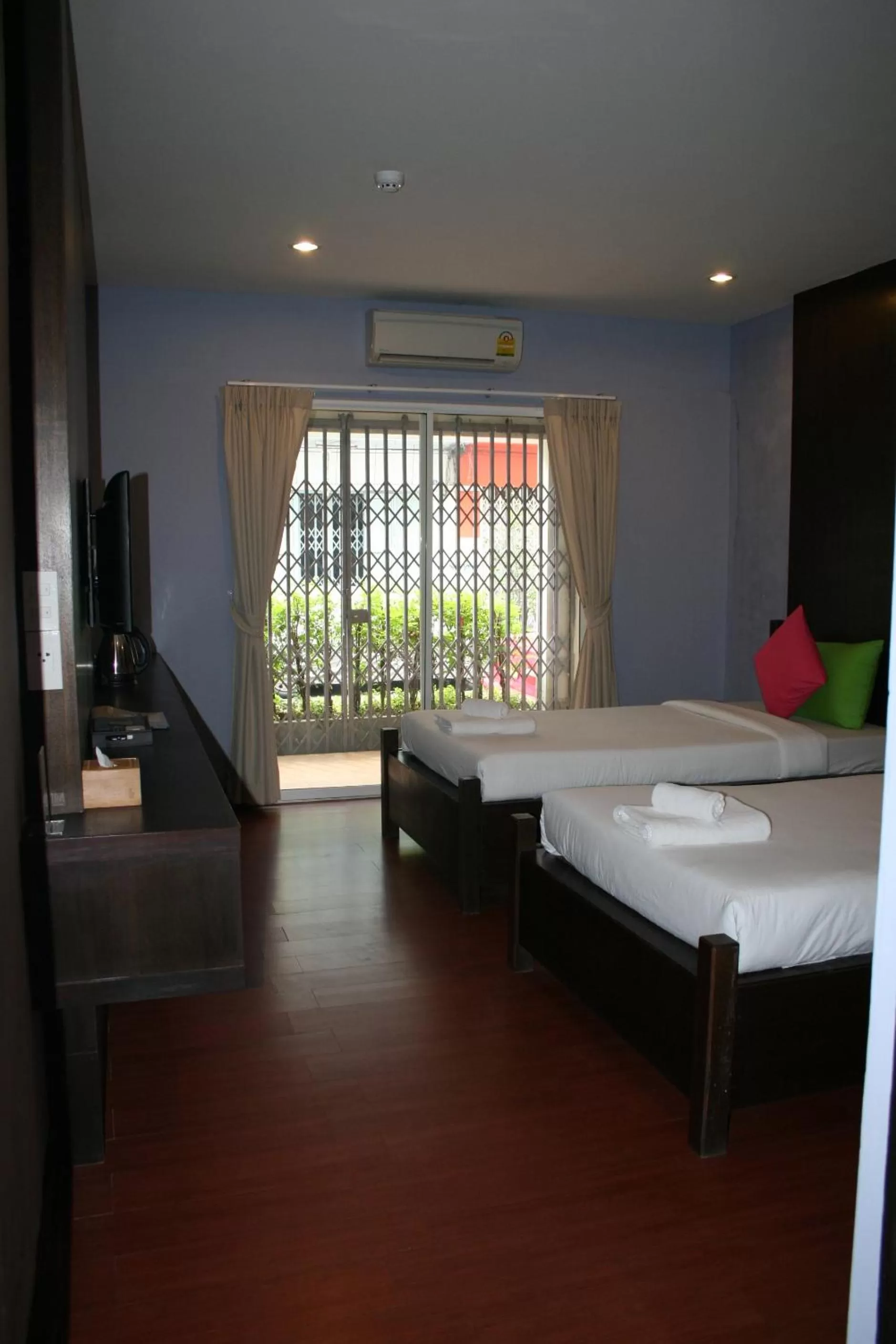 Decorative detail, Bed in Sabye Bangkok