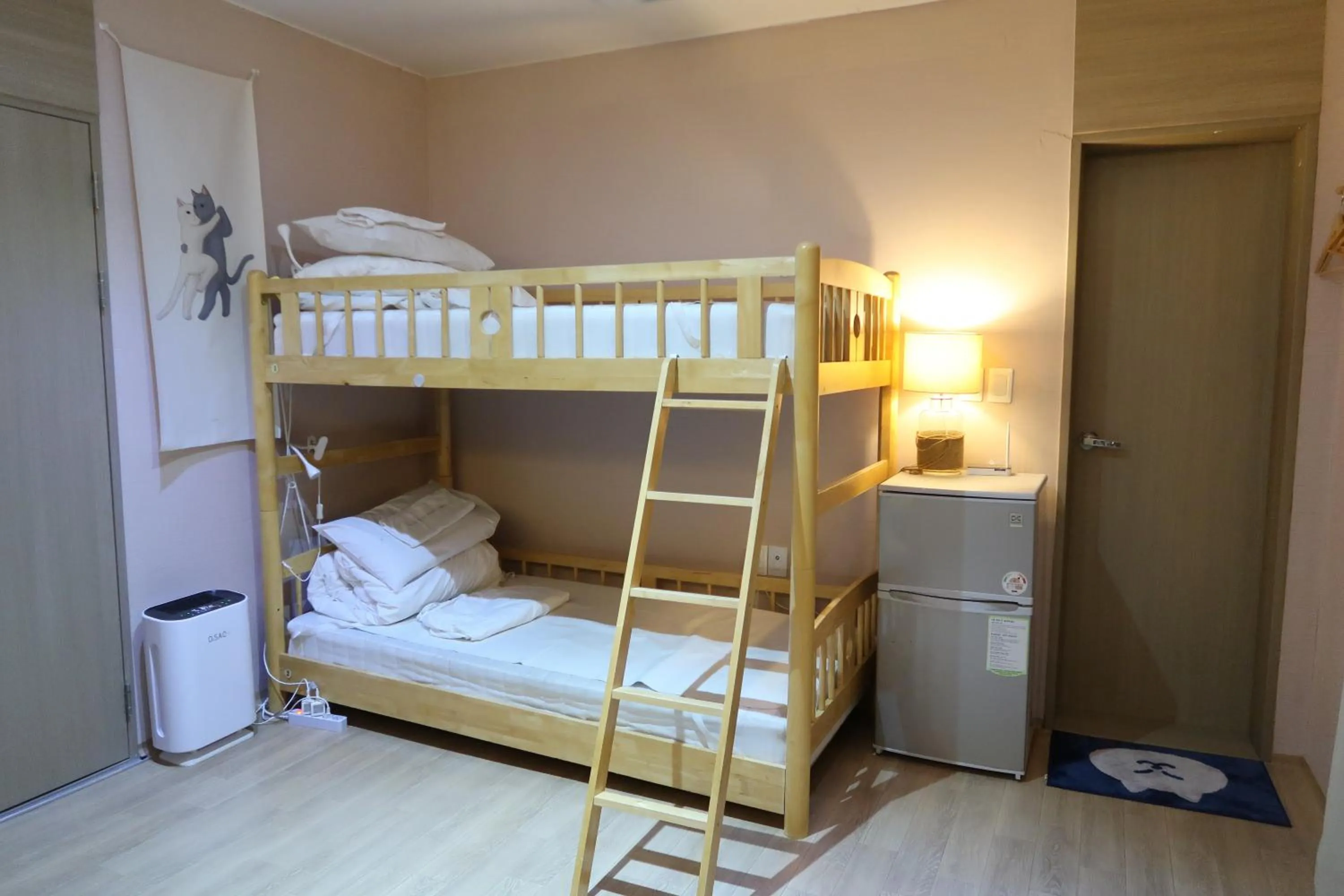 Bed in Andong Poong-gyung HOSTEL n LIBRARY