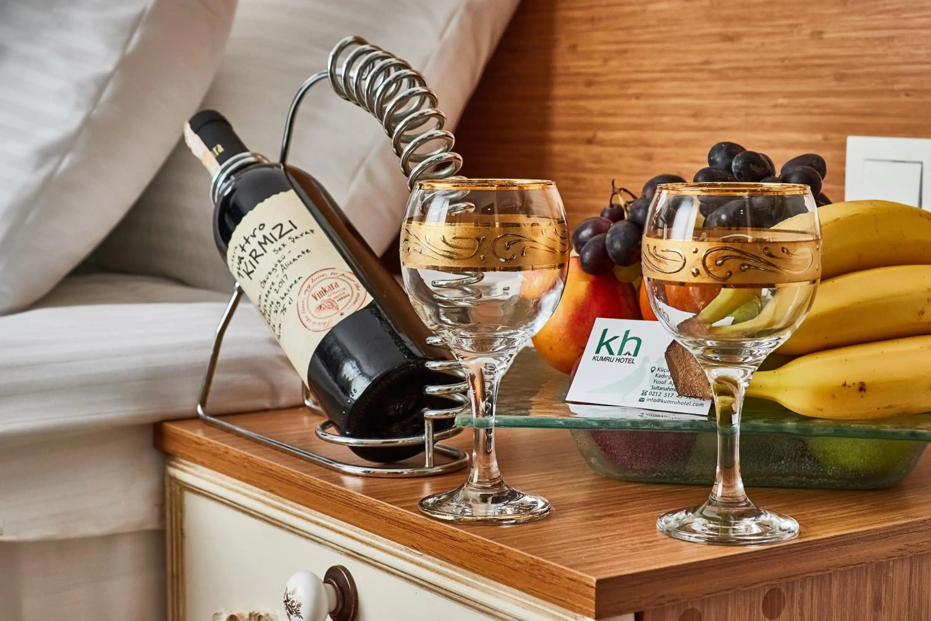 Decorative detail in Kumru Hotel