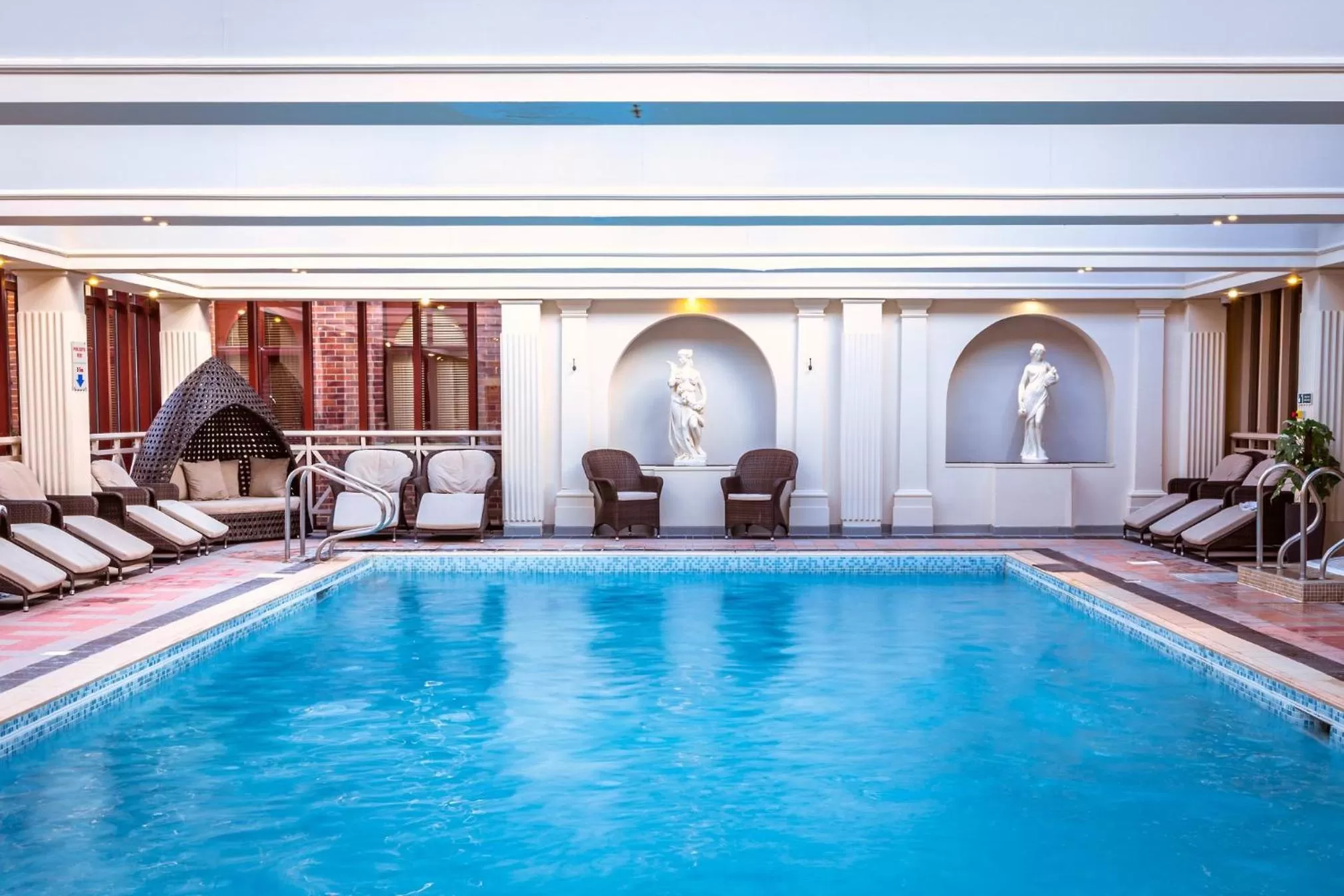 Swimming pool in Redworth Hall Hotel- Part of the Cairn Collection