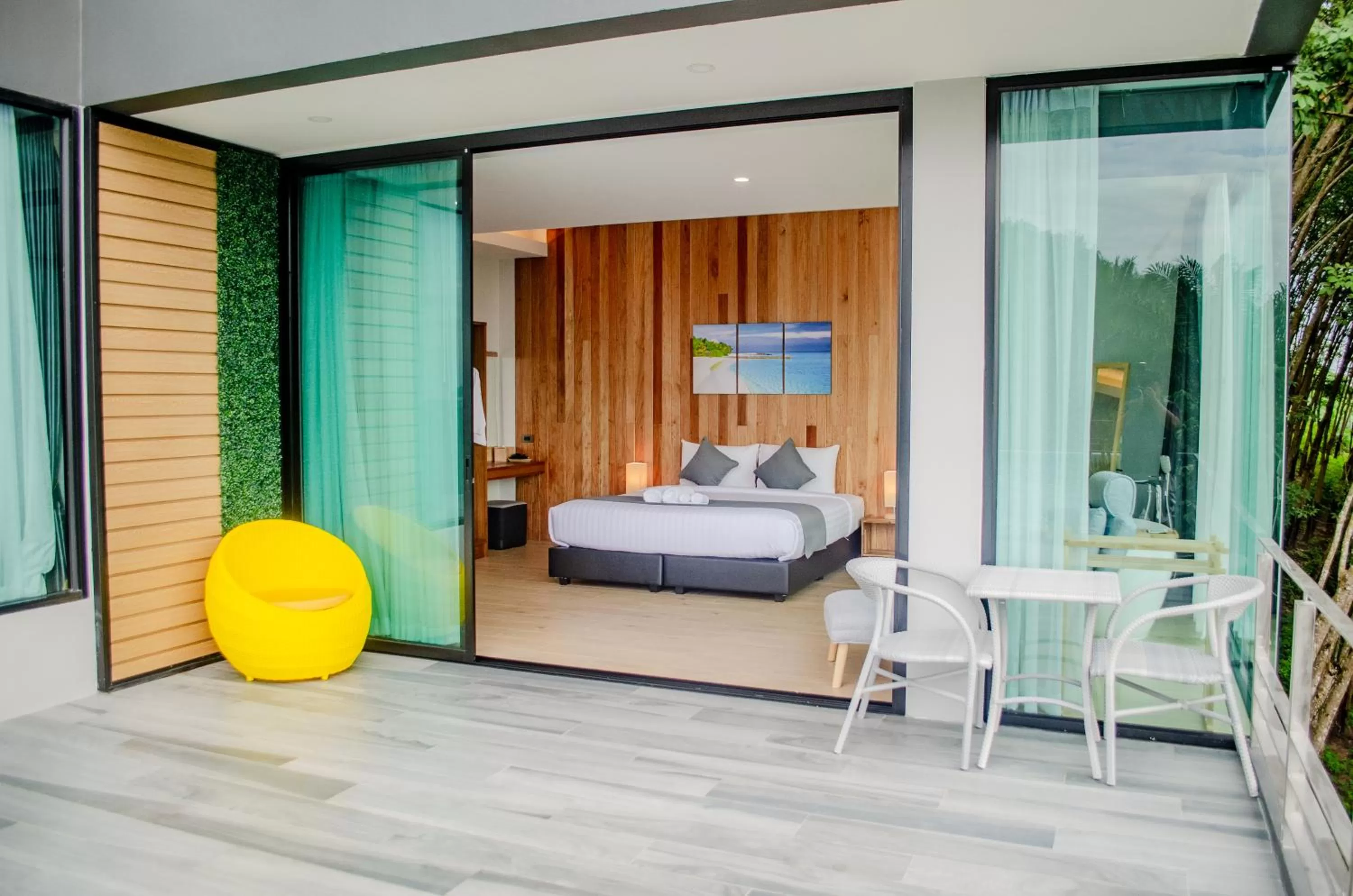 Bed in Ao Luek Panoramic Pool-SHA Plus