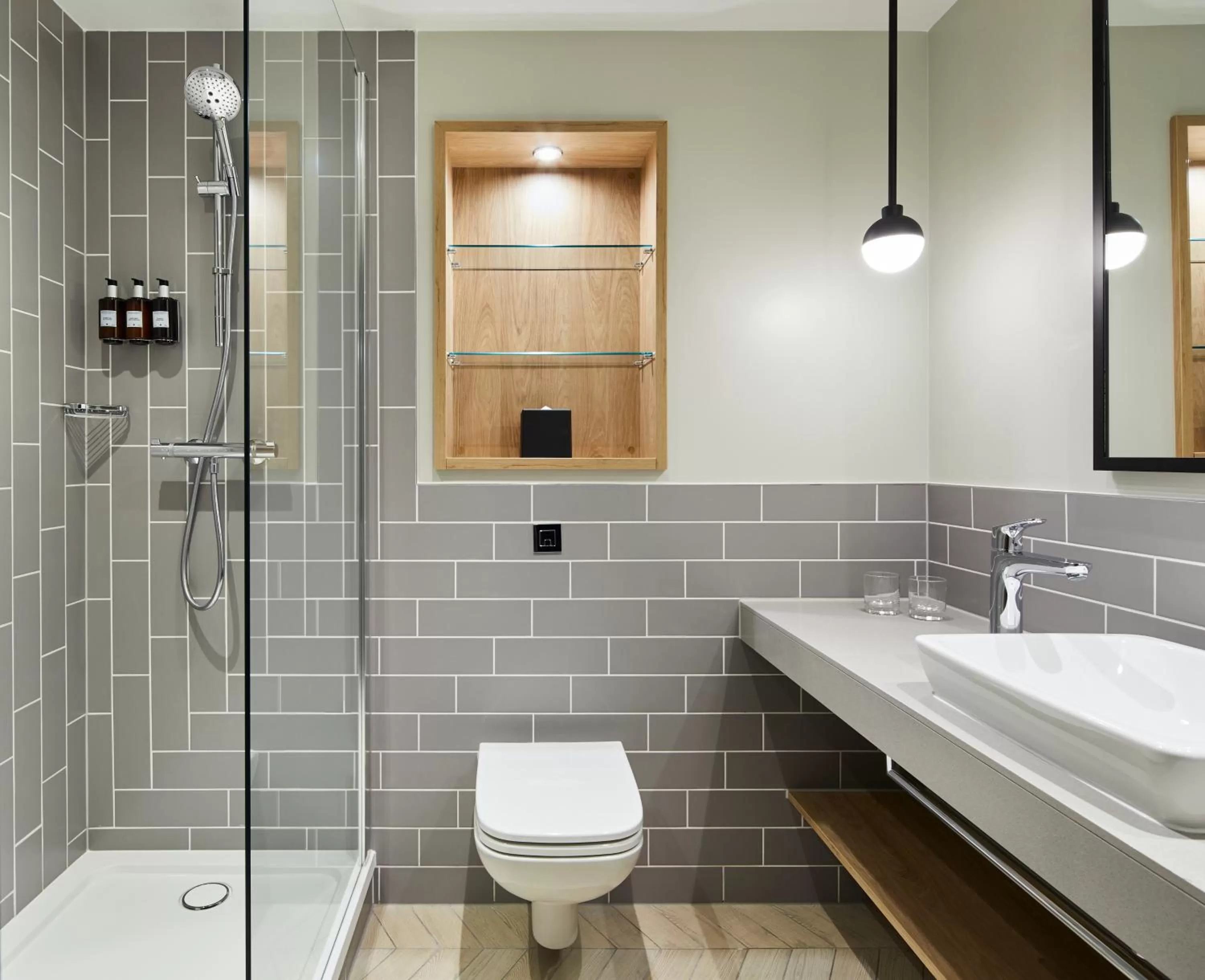 Shower in Residence Inn by Marriott Slough