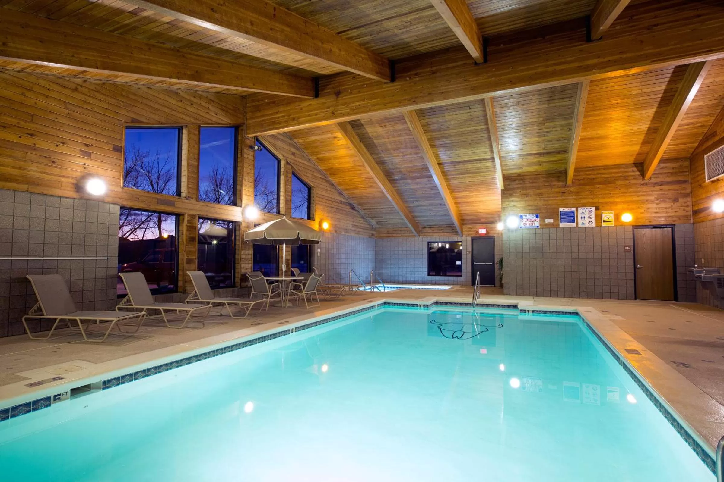 Swimming pool in AmericInn by Wyndham Medora