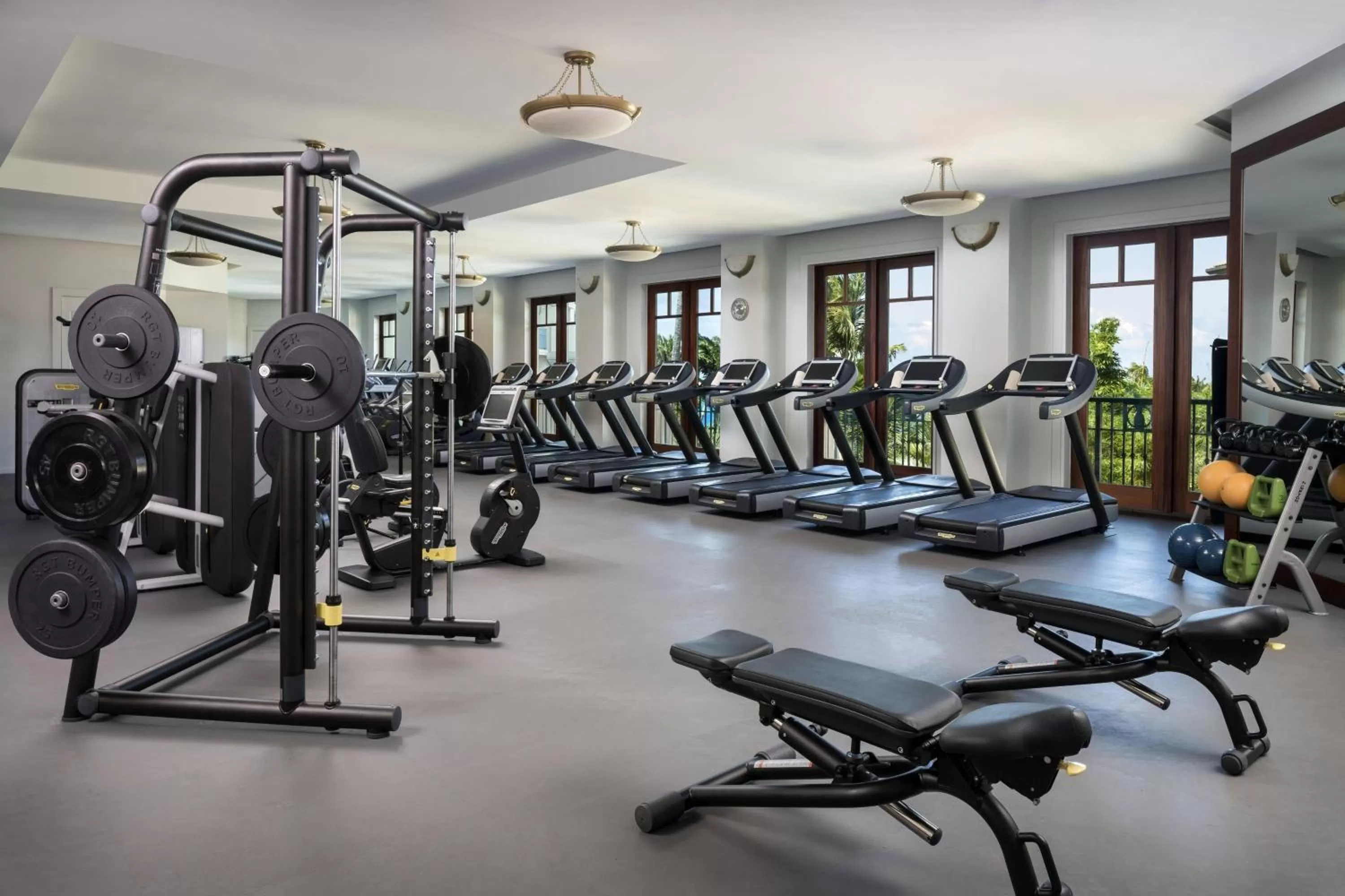 Fitness centre/facilities in The Ritz-Carlton Maui, Kapalua