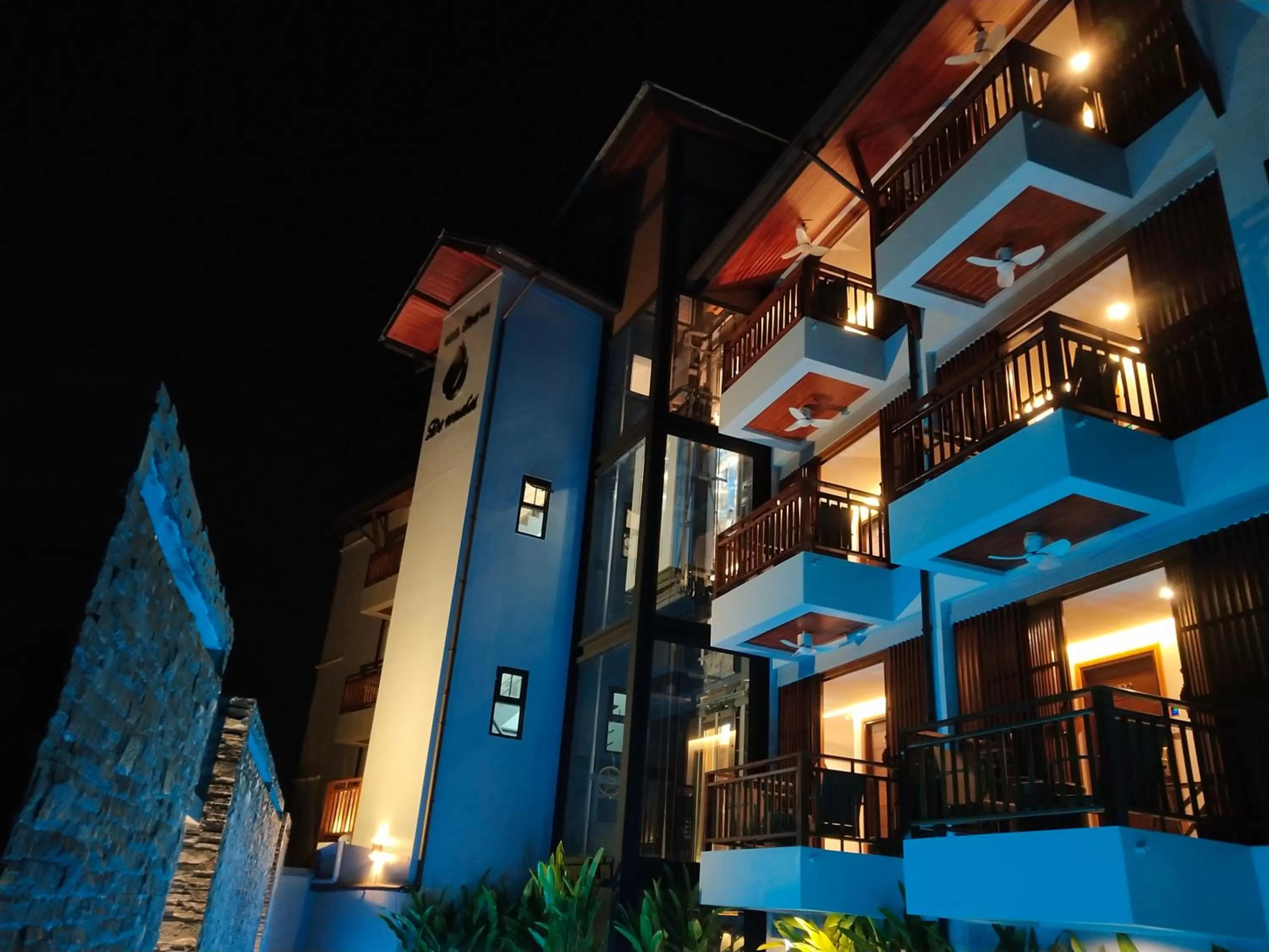 Balcony/Terrace in Hotel De Wualai