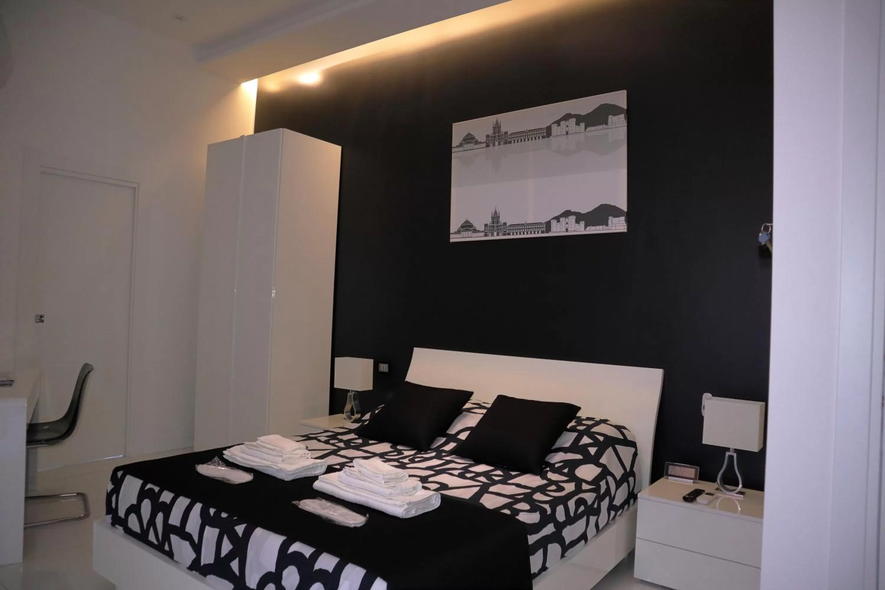 Bed in Rettifilo 201 Exclusive Rooms