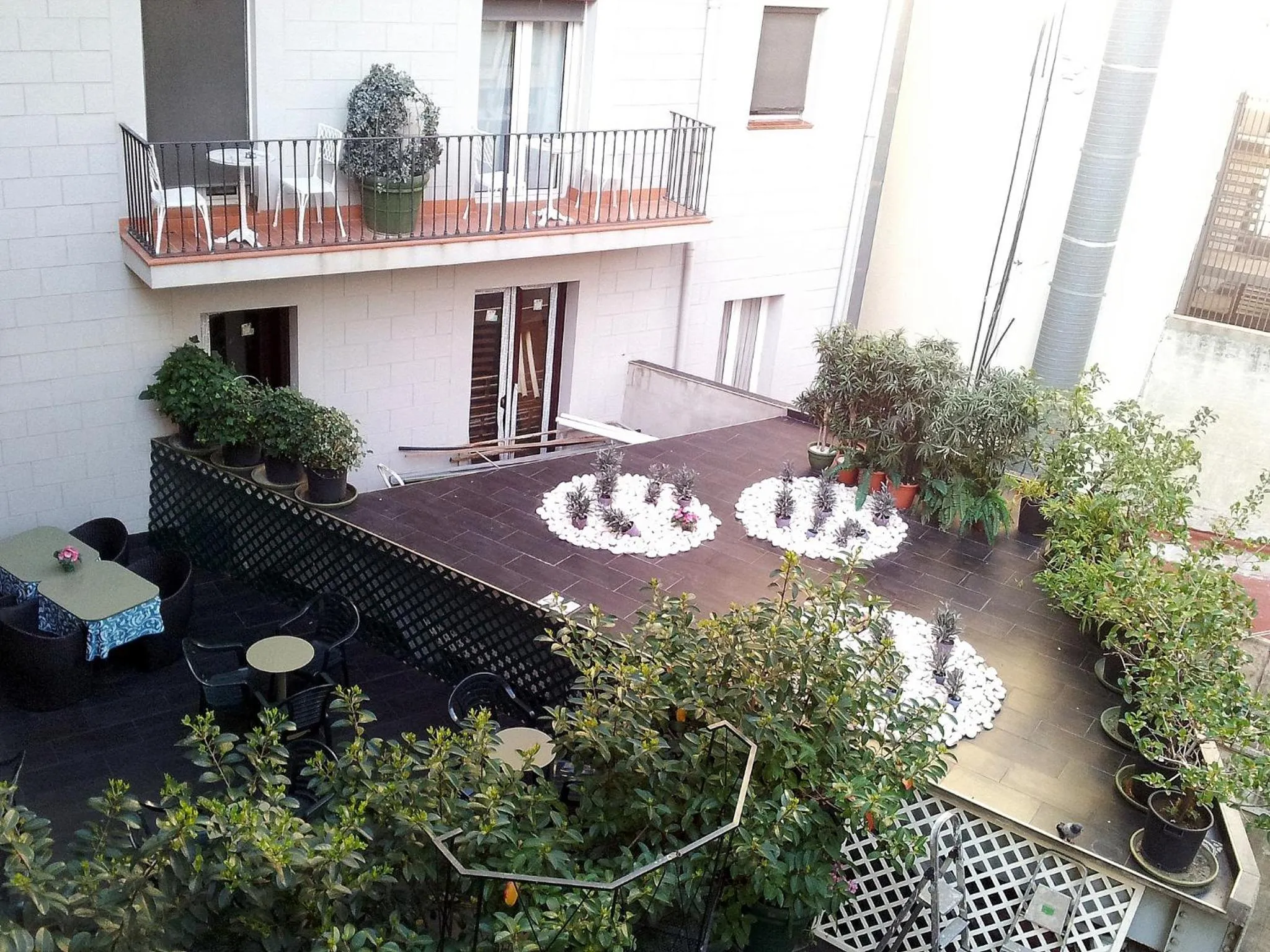Patio in Hotel Toledano Ramblas