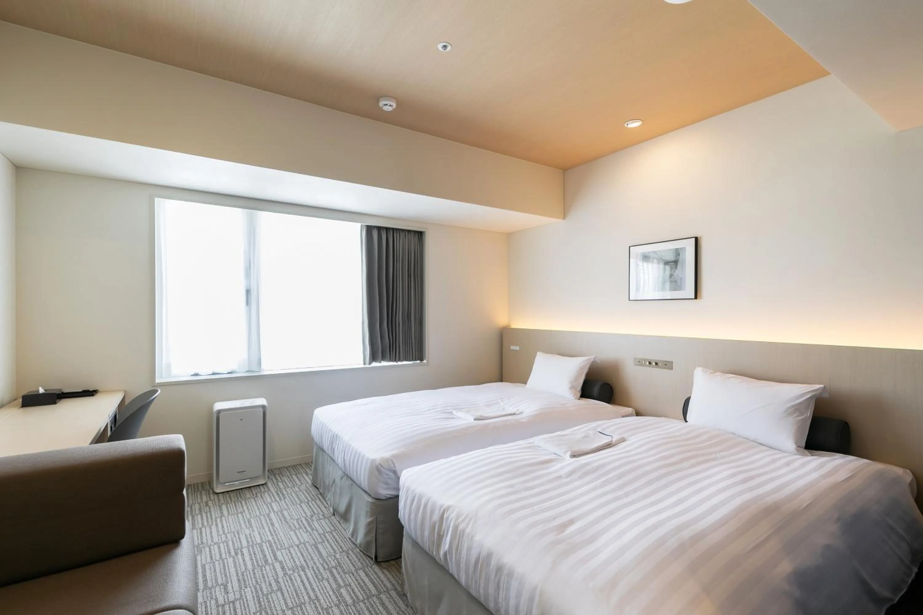 Photo of the whole room, Bed in Ginza Capital Hotel Moegi