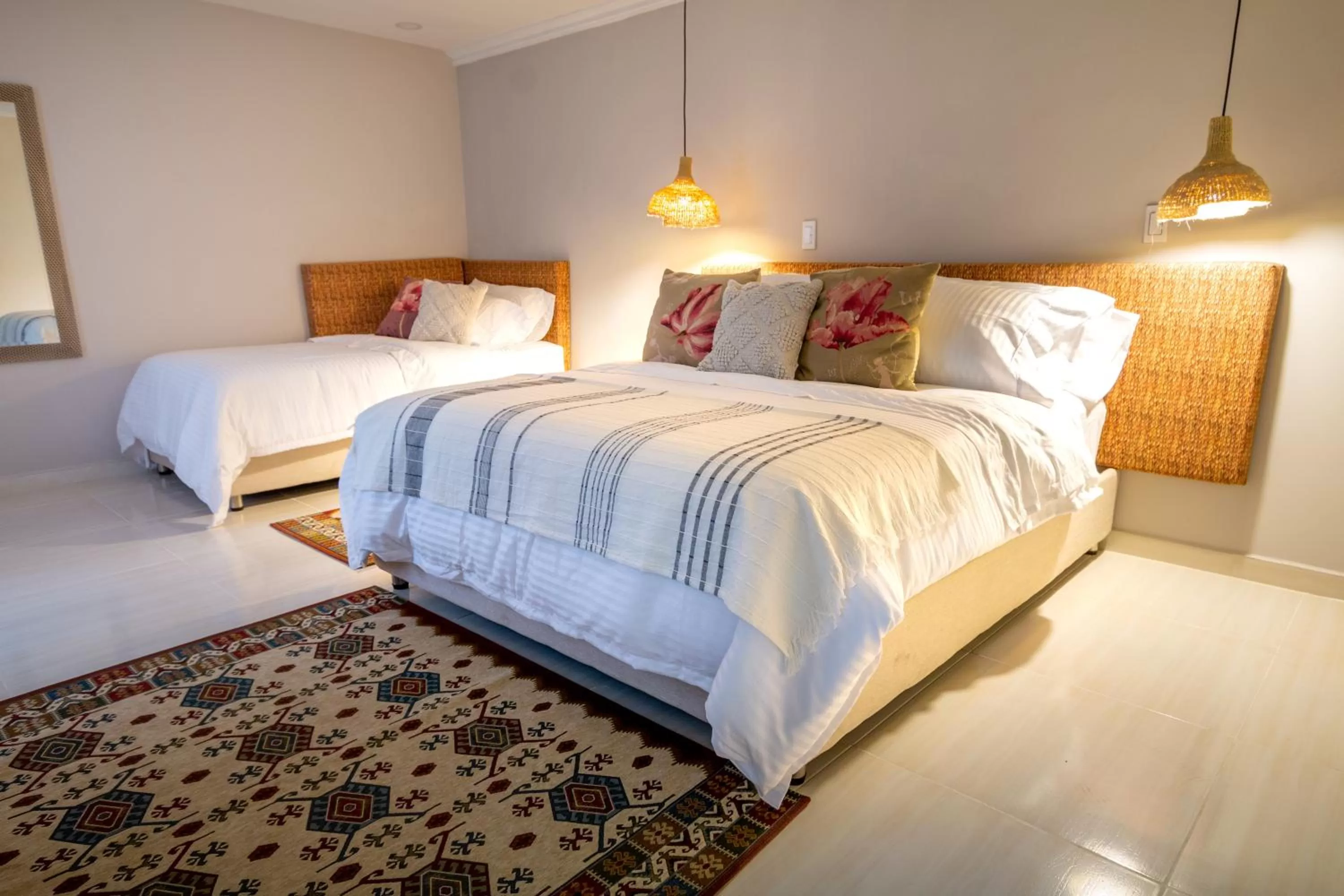 Bed in Hotel Boutique Casa chunuu Santa Marta