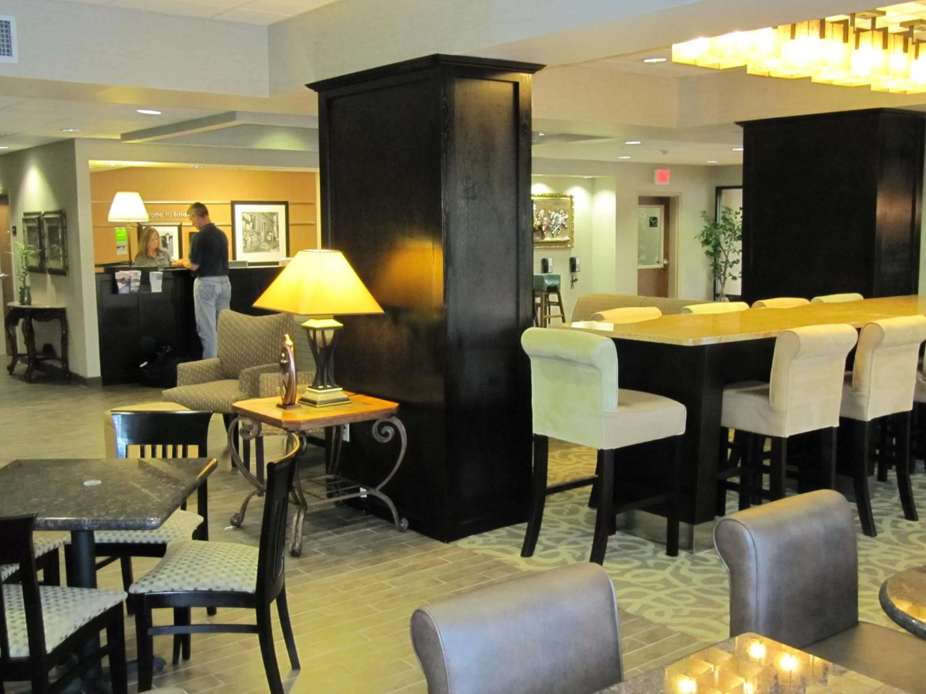 Lobby or reception in Hampton Inn Lindale/Tyler