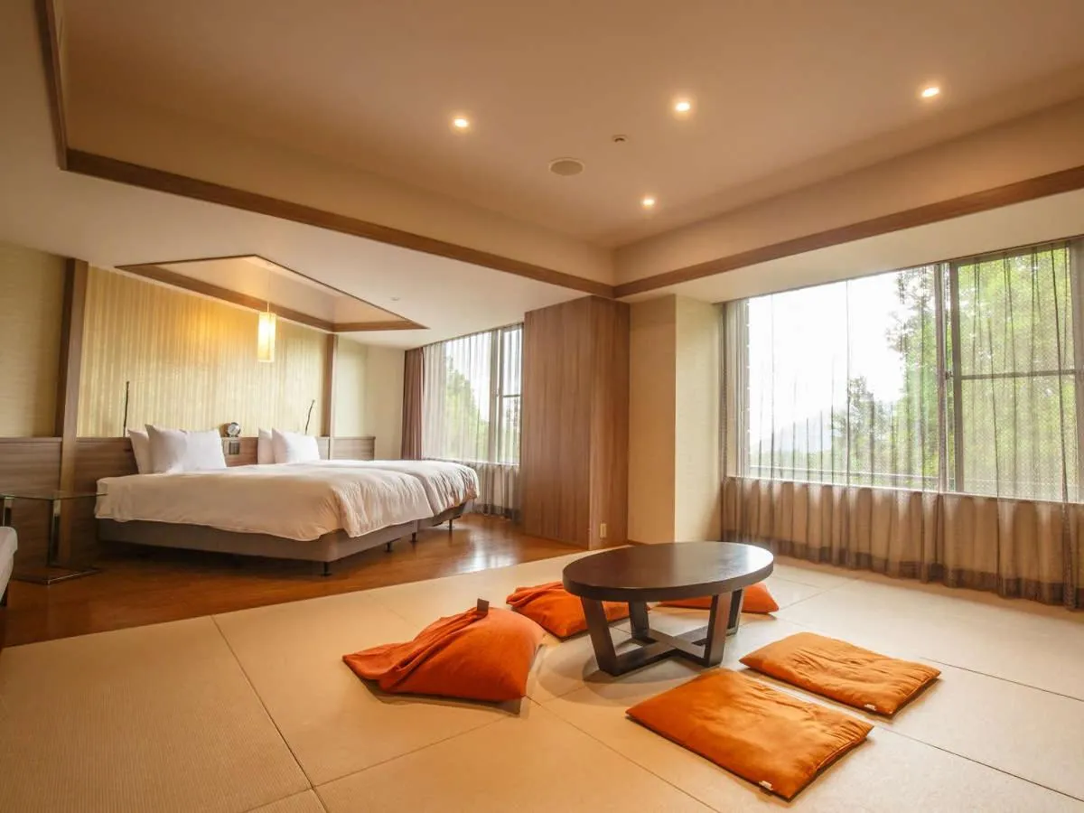 Living room, Bed in Laforet Hakone Gora Yunosumika