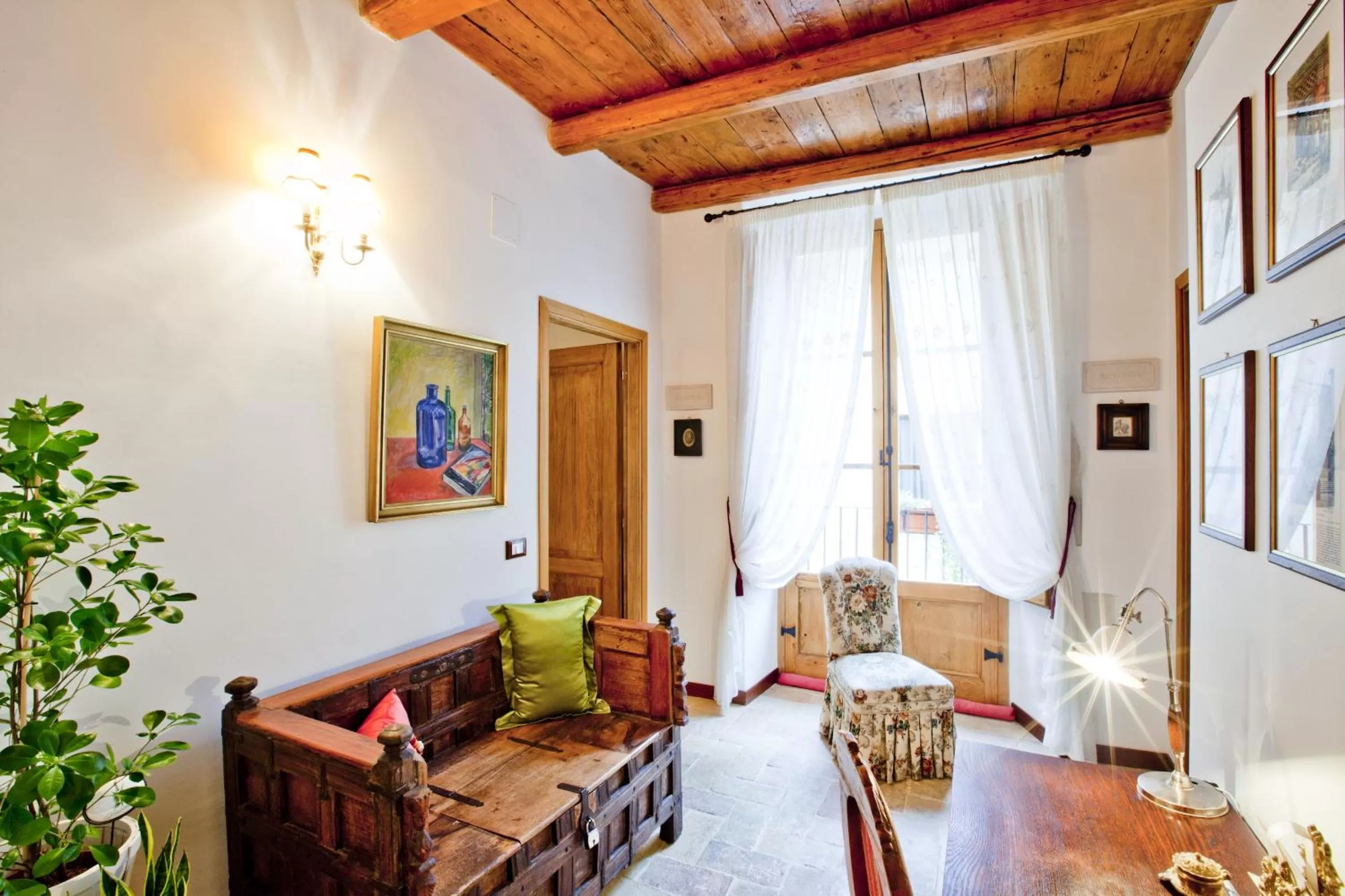 Library in B&B Il Marchese Del Grillo