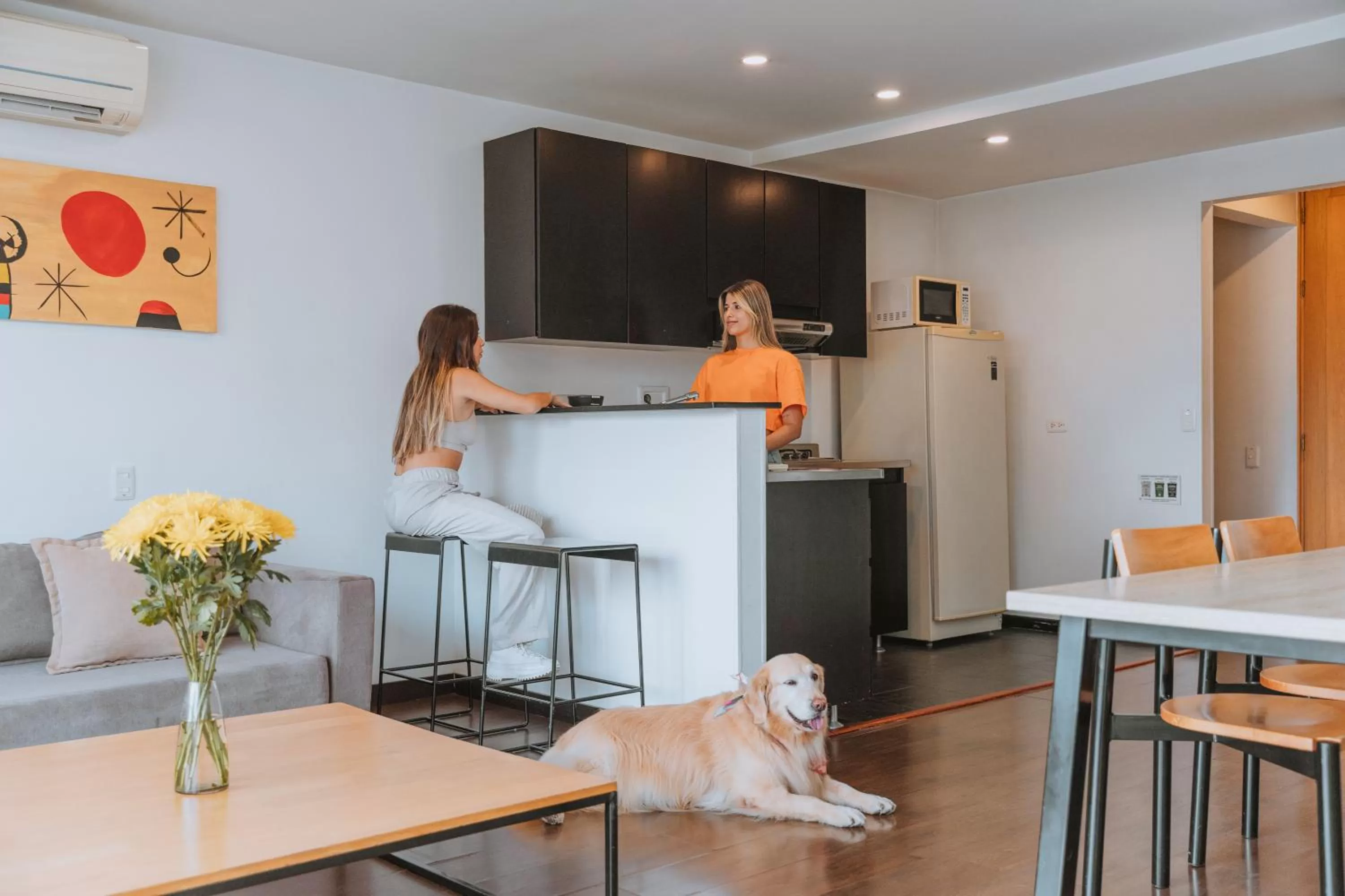 Kitchen or kitchenette in Travelers Orange Suites