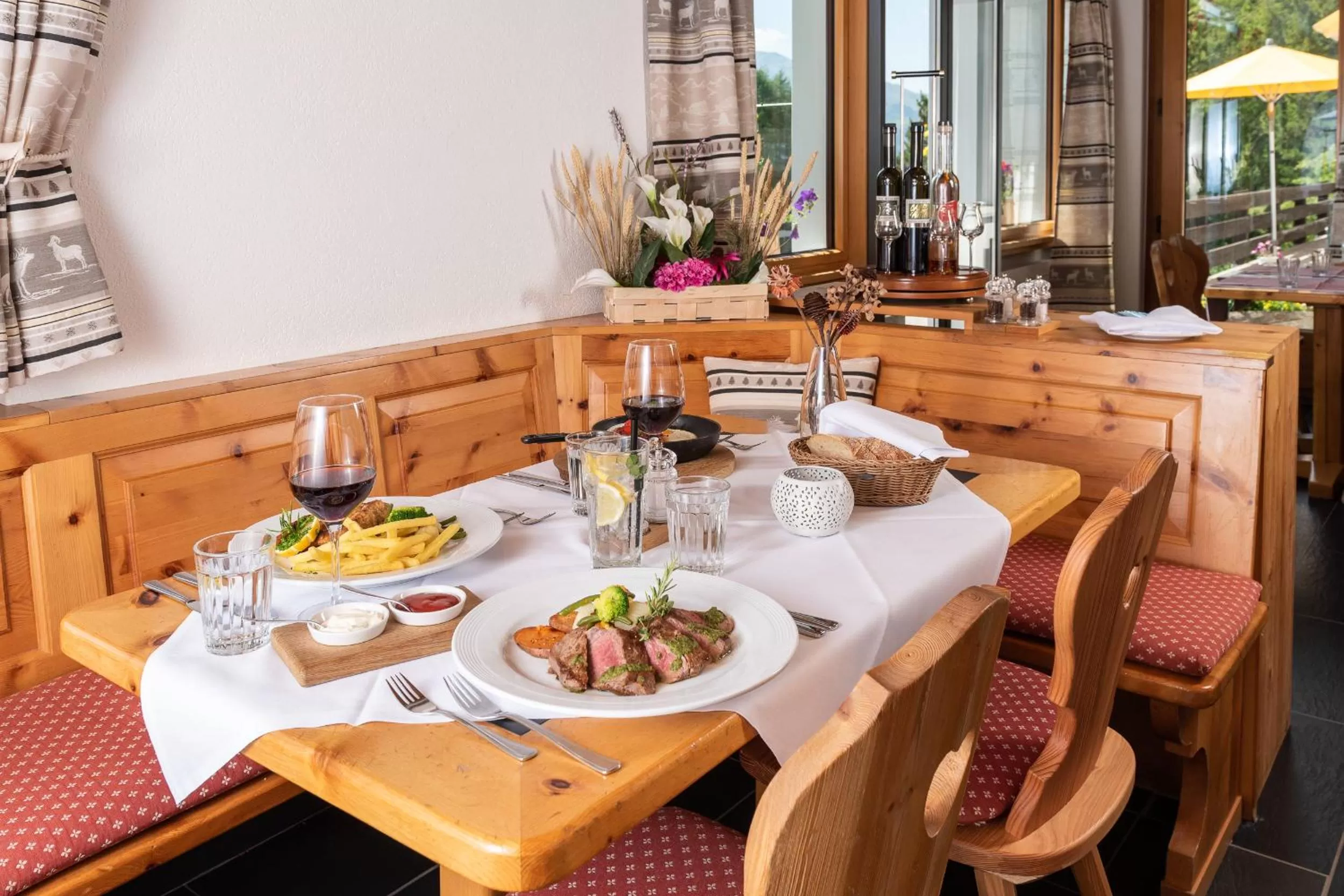 Food close-up in Berghotel Randolins