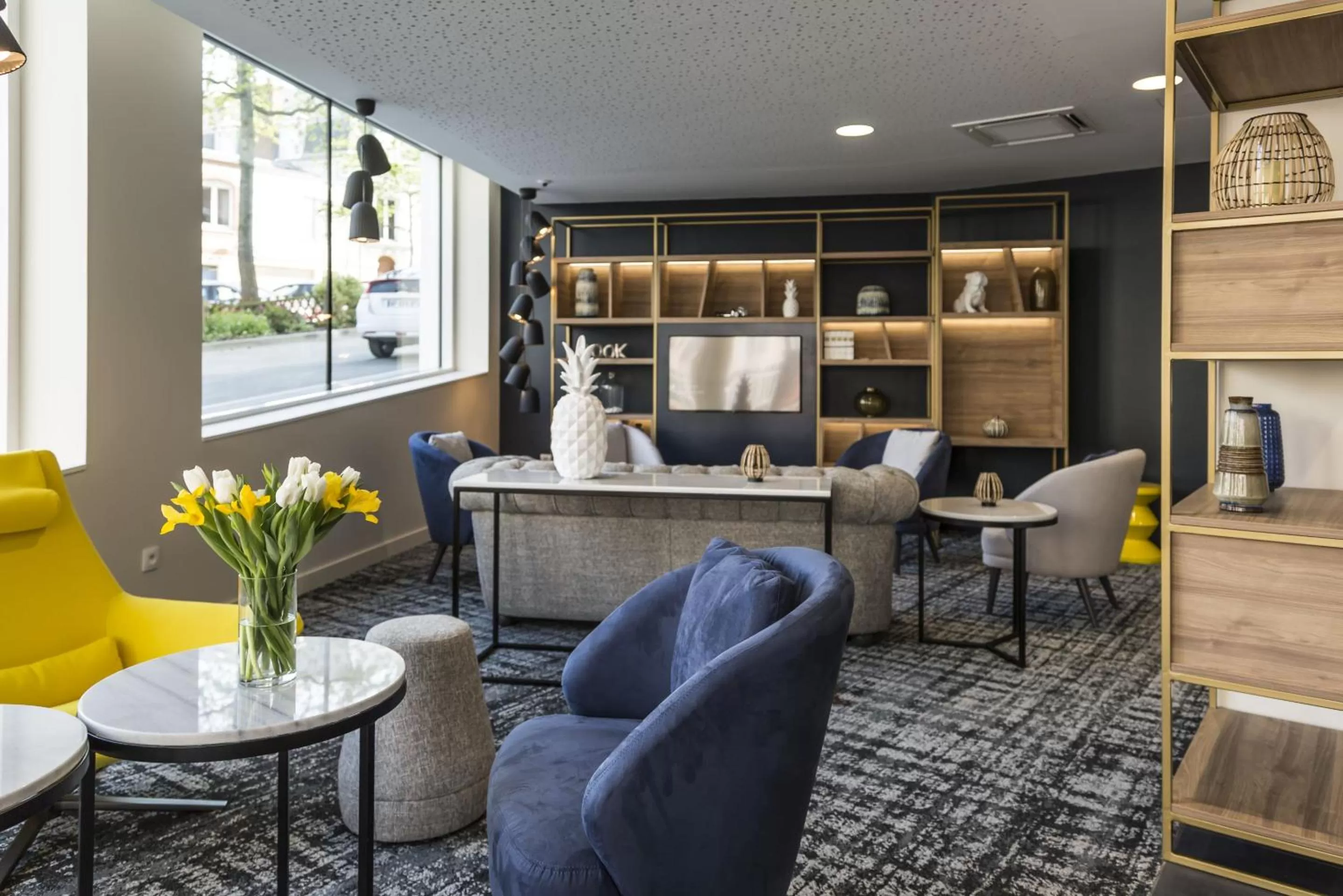 Lobby or reception in Appart'hôtel Odalys City - Le Mans Centre Palais des Congrès