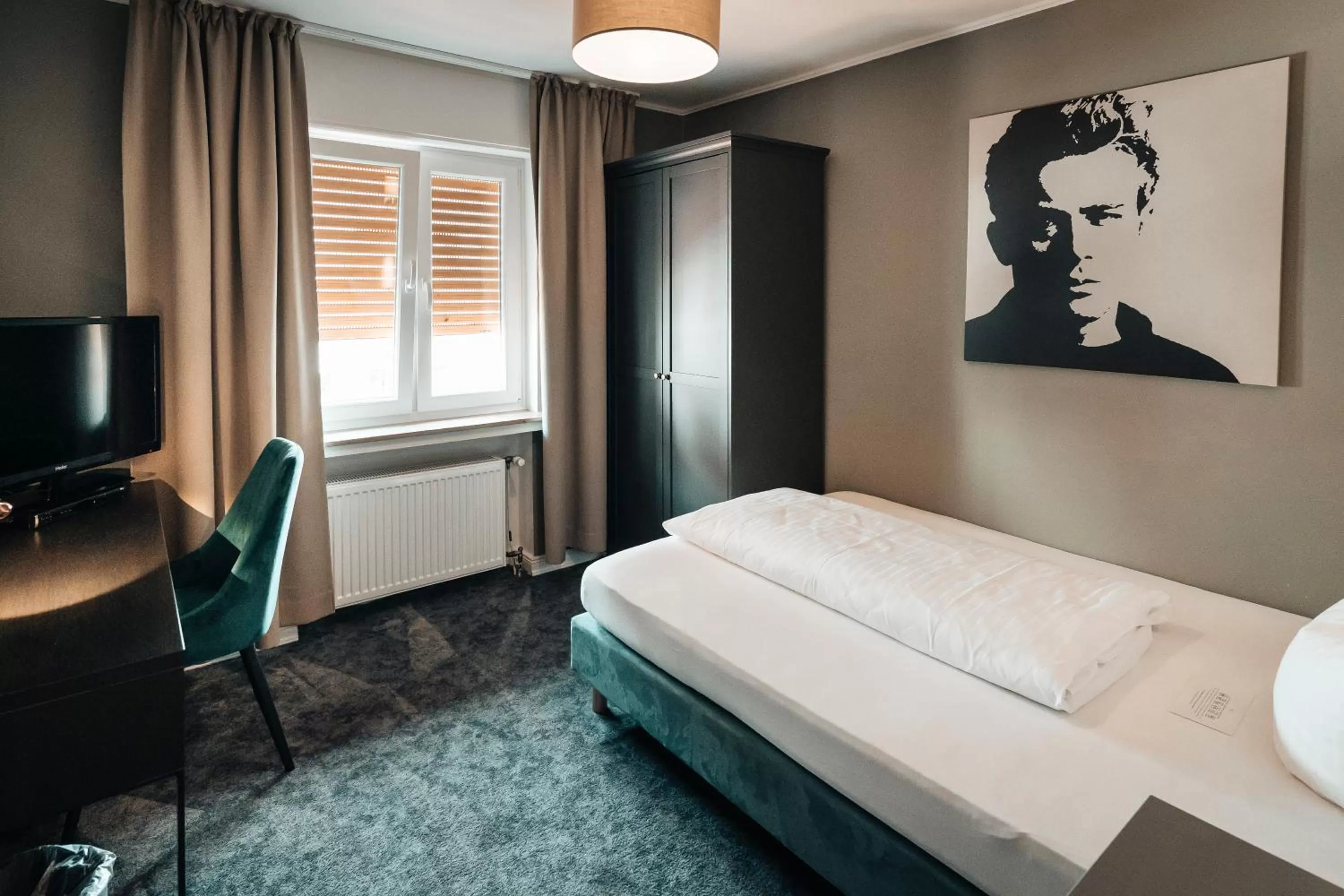 Photo of the whole room, Bed in Hotel Freihof am Roland