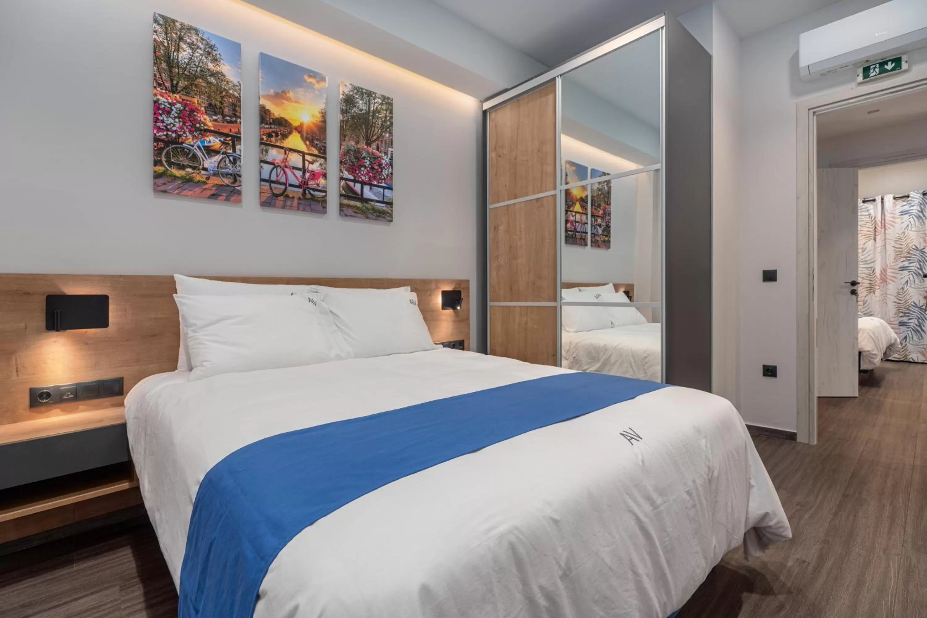 Bed in Exarchia House Project