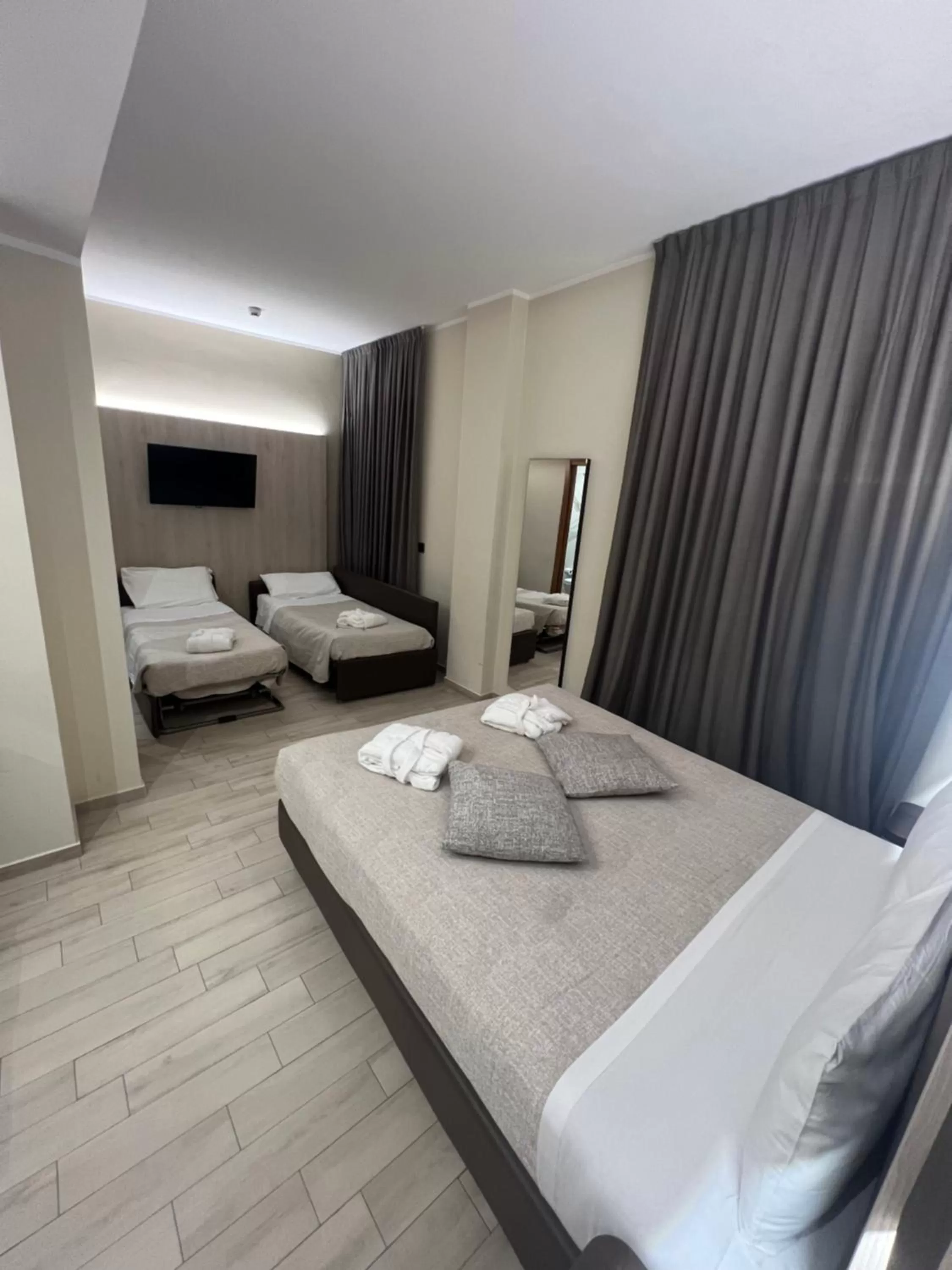 Bed in Hotel Diplomatic