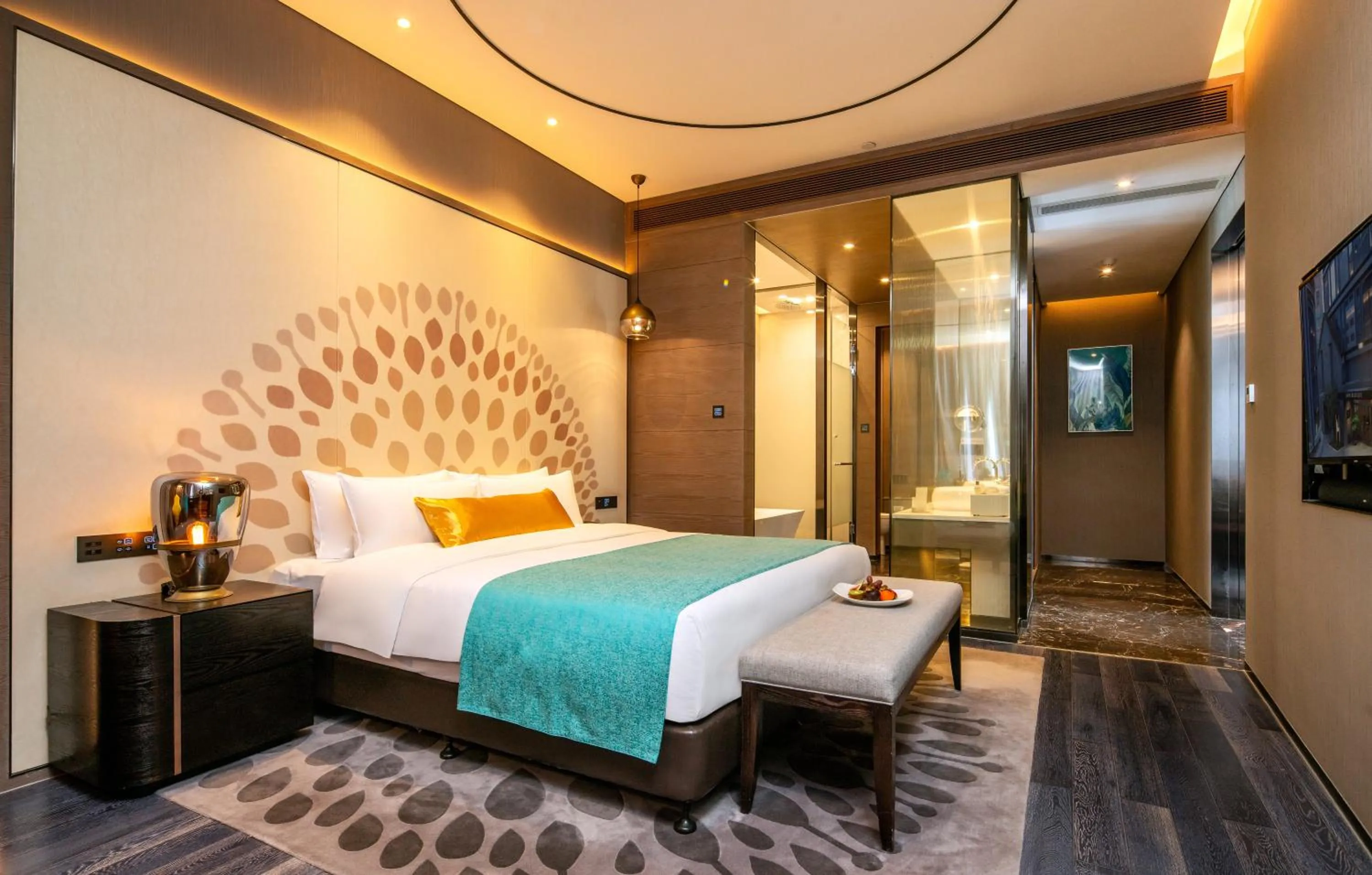 Photo of the whole room, Bed in Cachet Boutique Kunming Artime 昆明彩云里凯世精品酒店