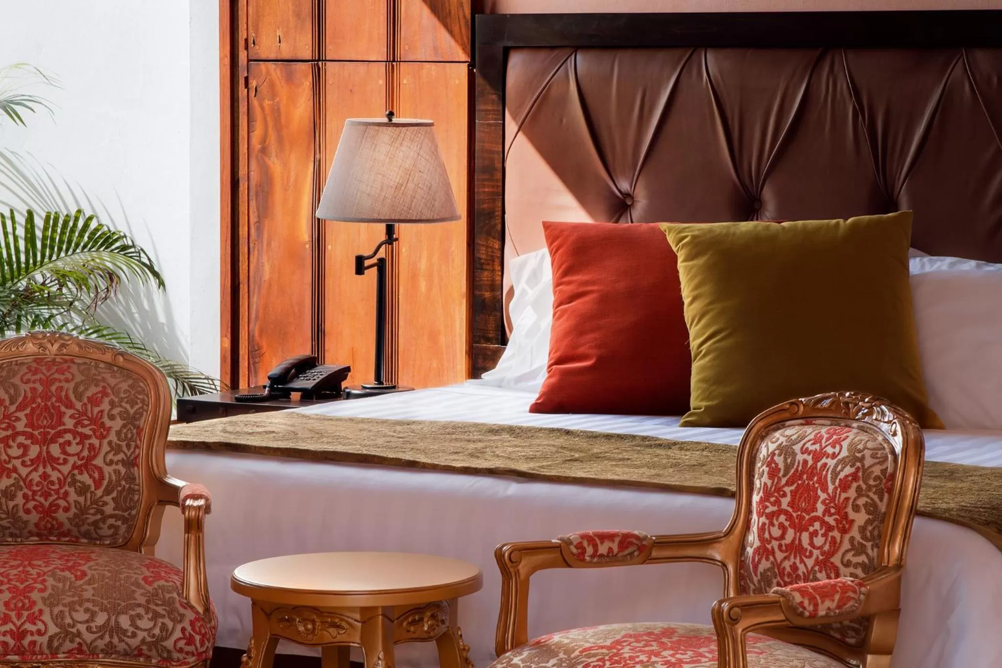 Bed in Hotel Doña Manuela