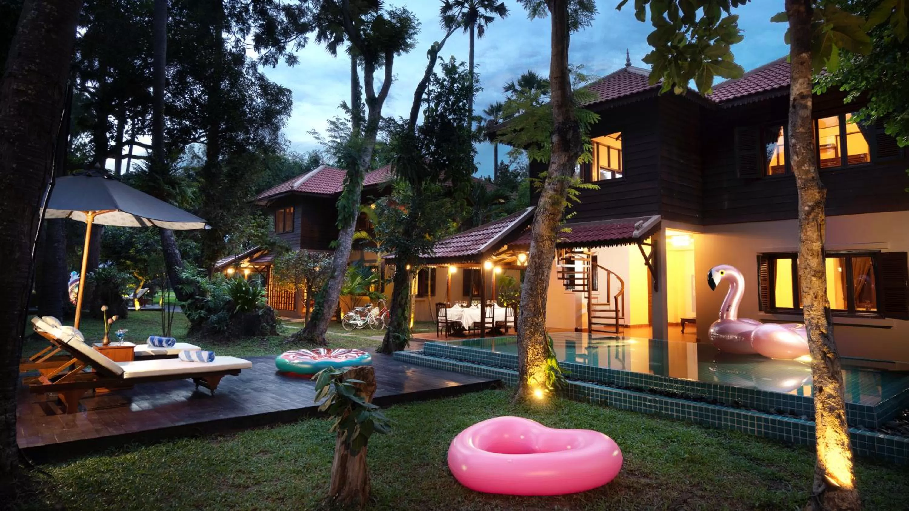 Swimming pool in Mane Family Vacation