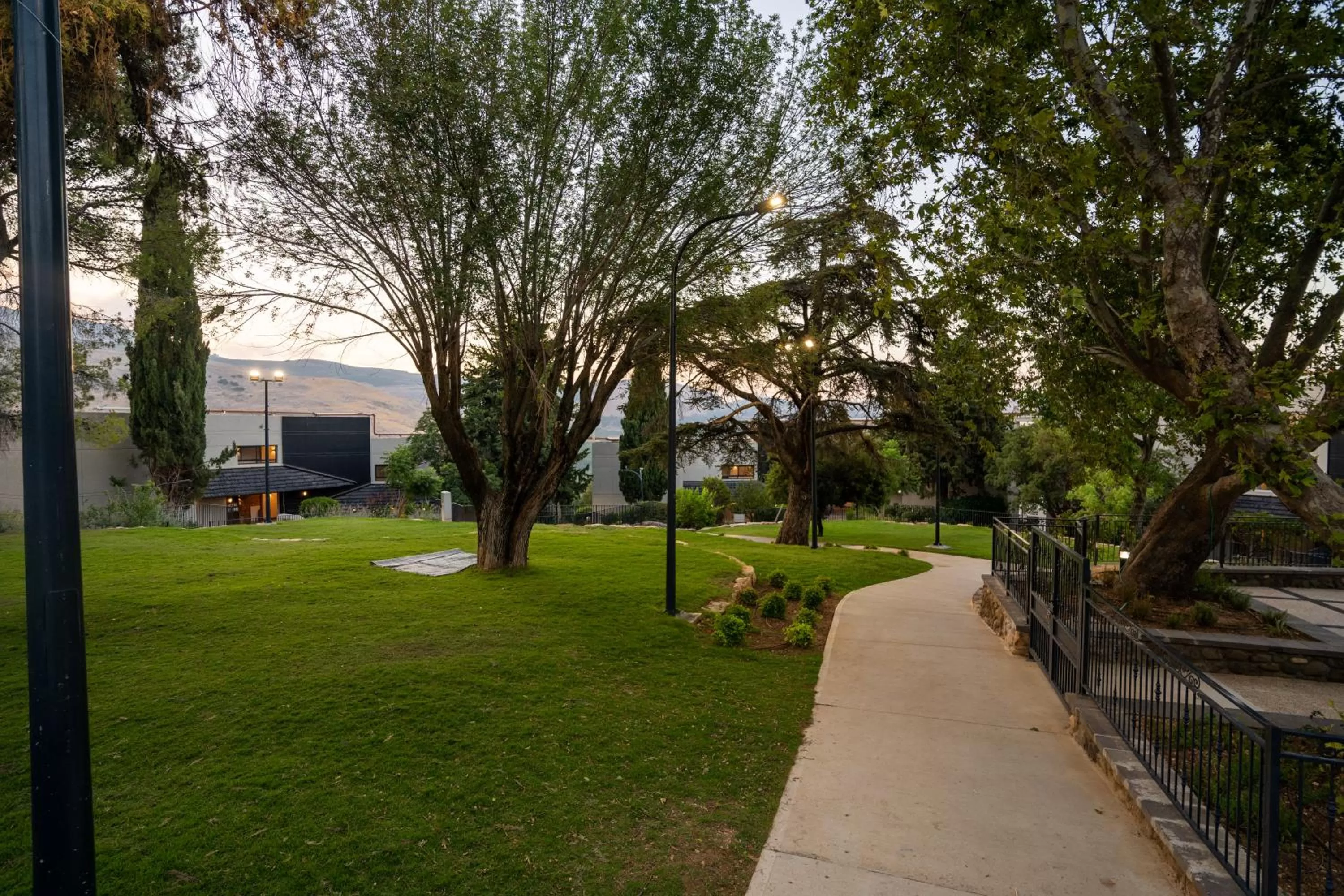 Garden in Kfar Giladi Hotel
