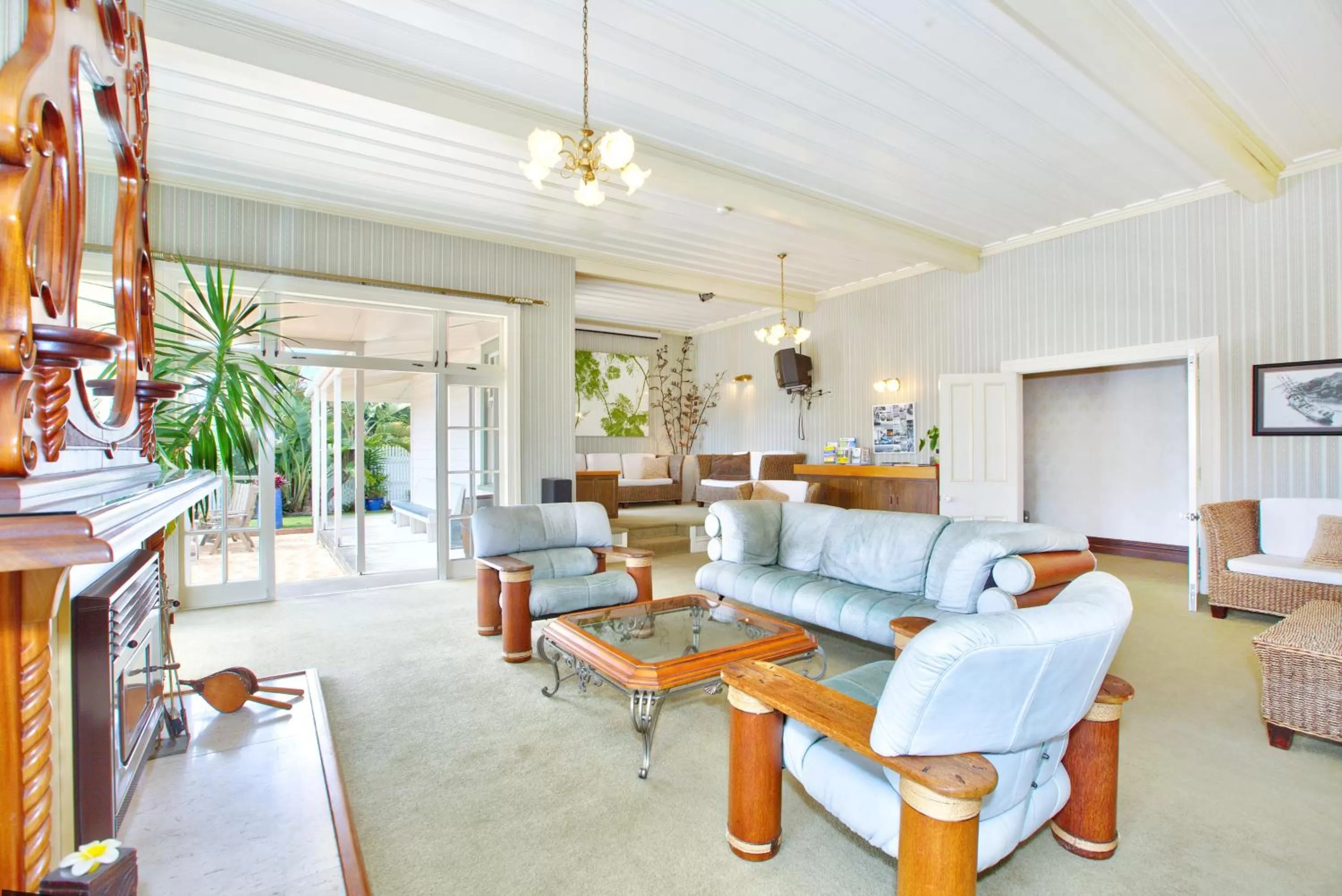 Patio in Warkworth Lodge