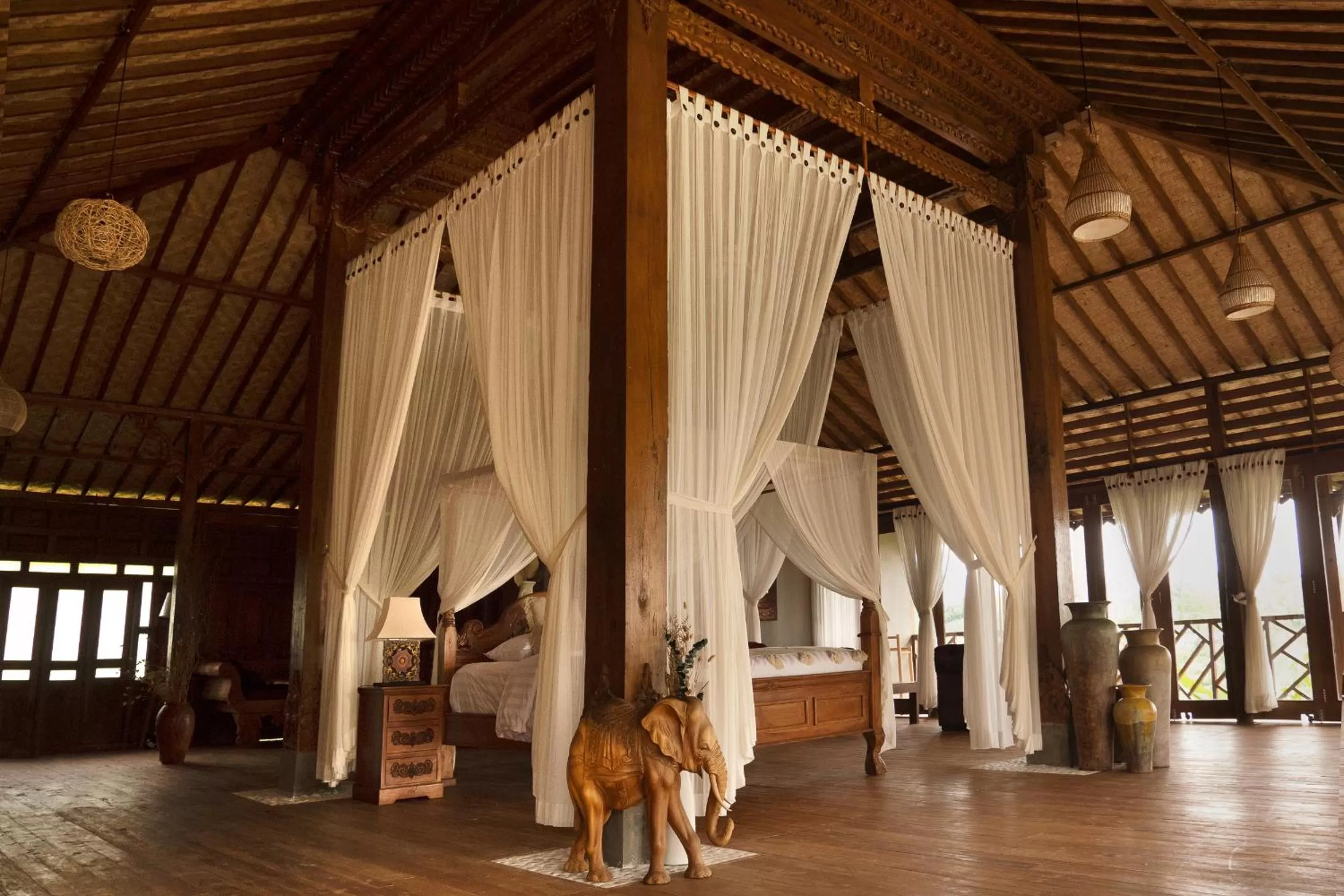Bedroom in Tanah Damai Hotel