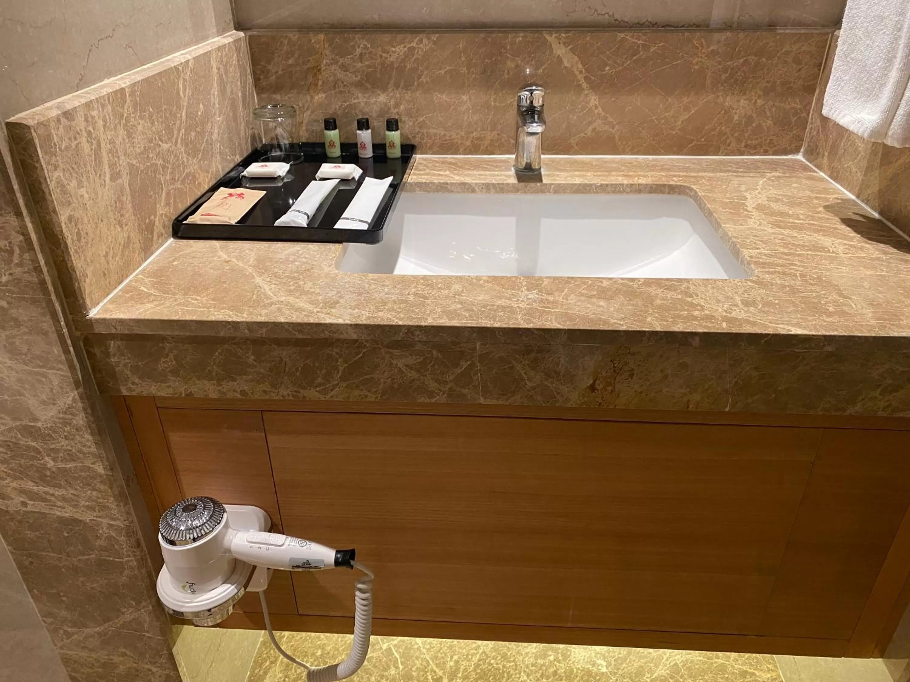 Bathroom in SRM Hotel Maraimalai Nagar Chennai