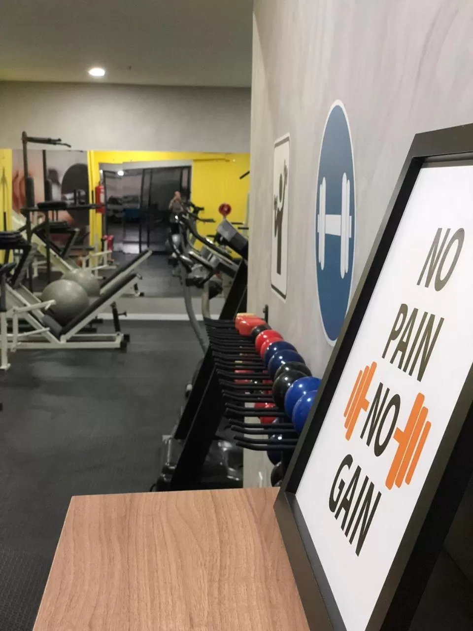 Fitness centre/facilities in Arrey Executive Hotel