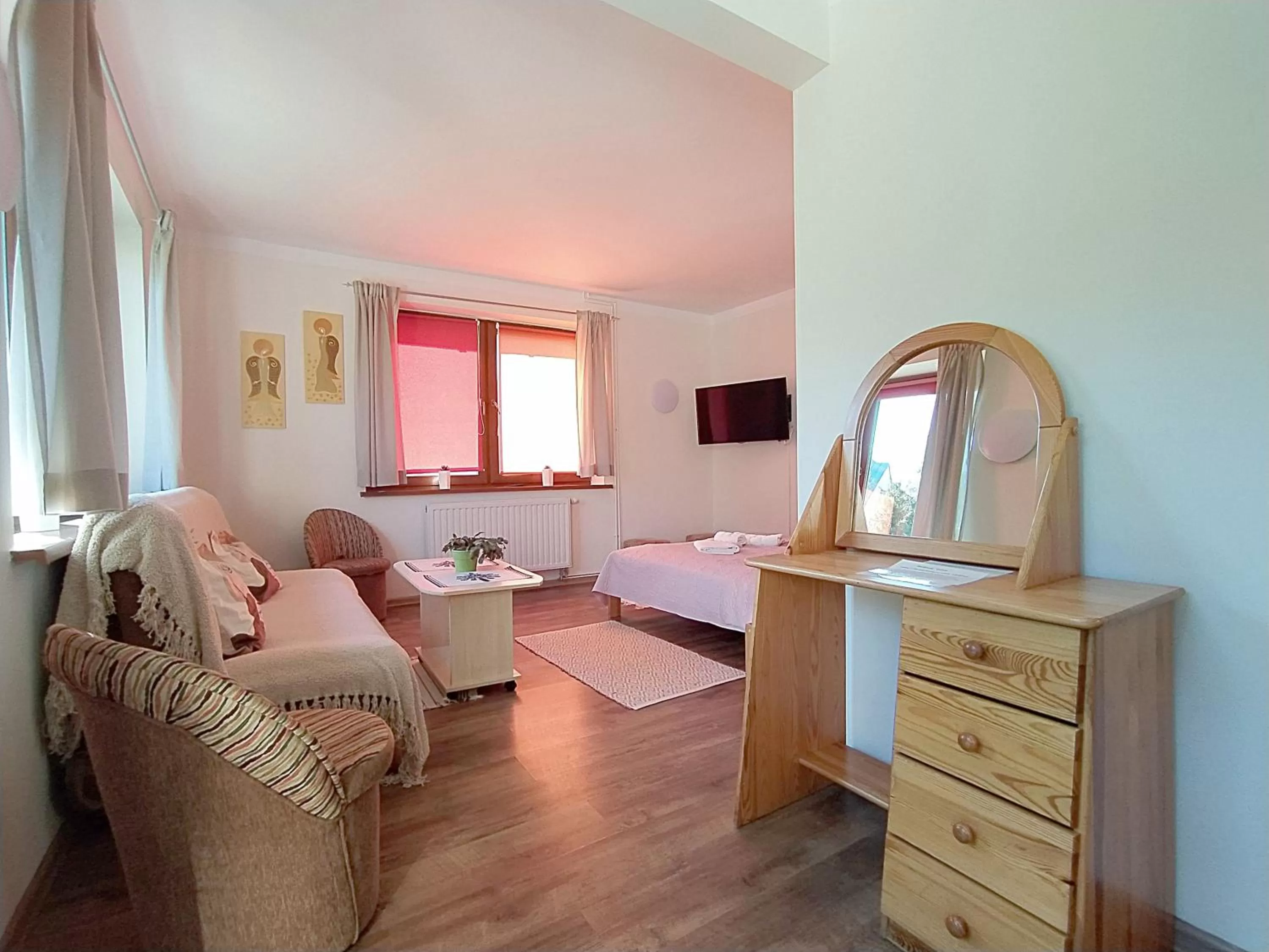 Bed in Willa Mozaika