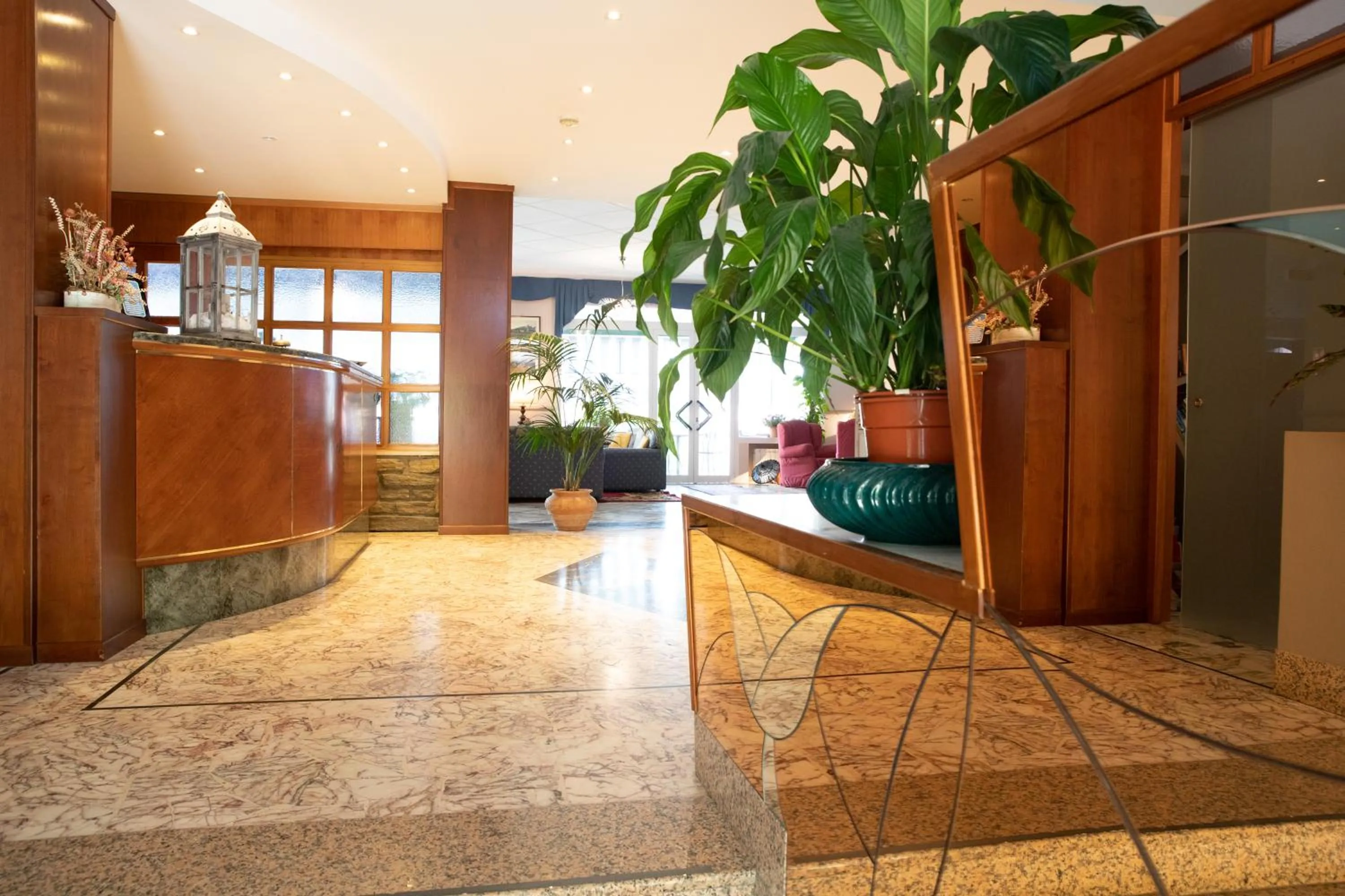Lobby or reception in Hotel Ariston
