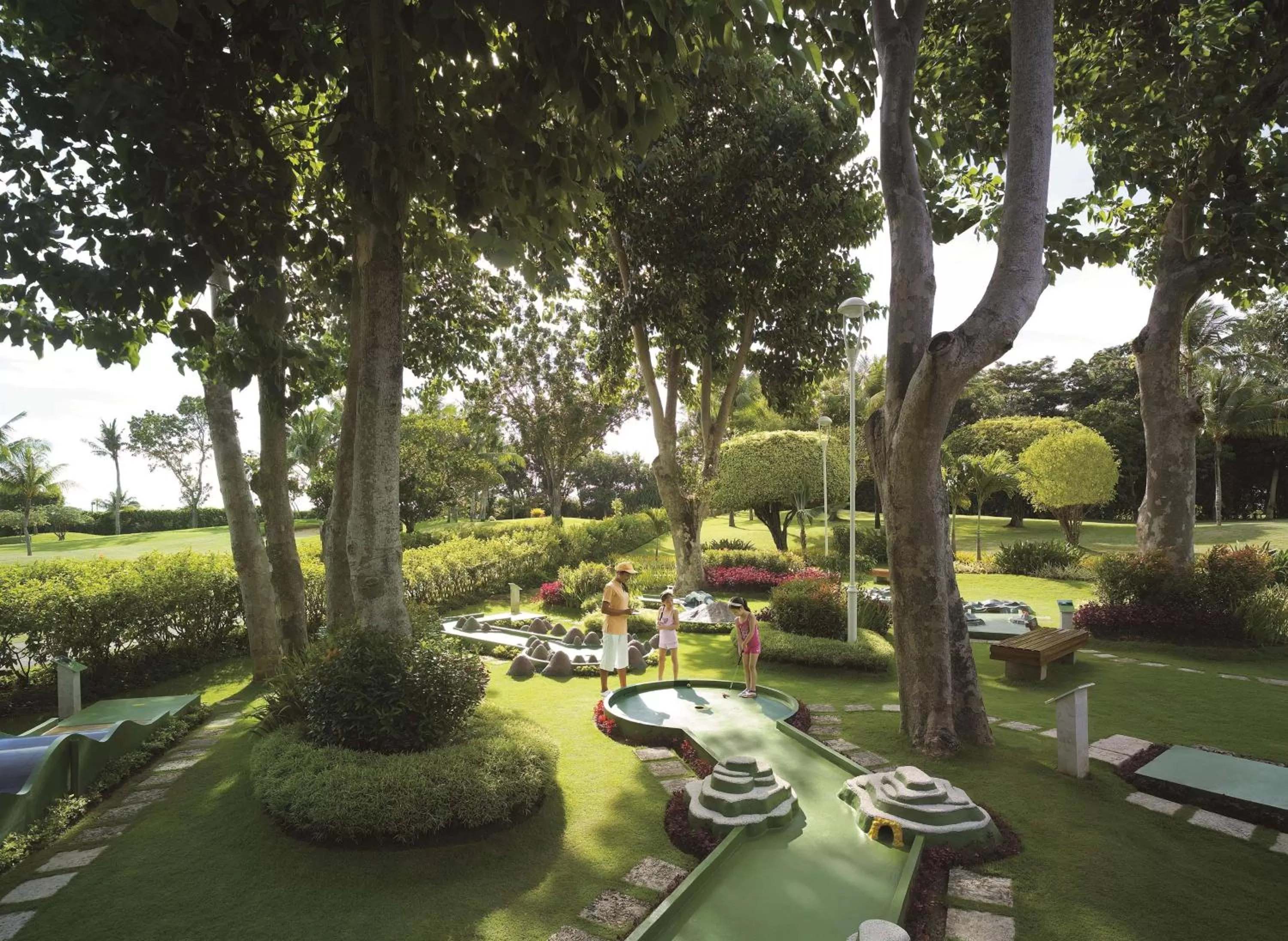 On site in Shangri-La Mactan, Cebu