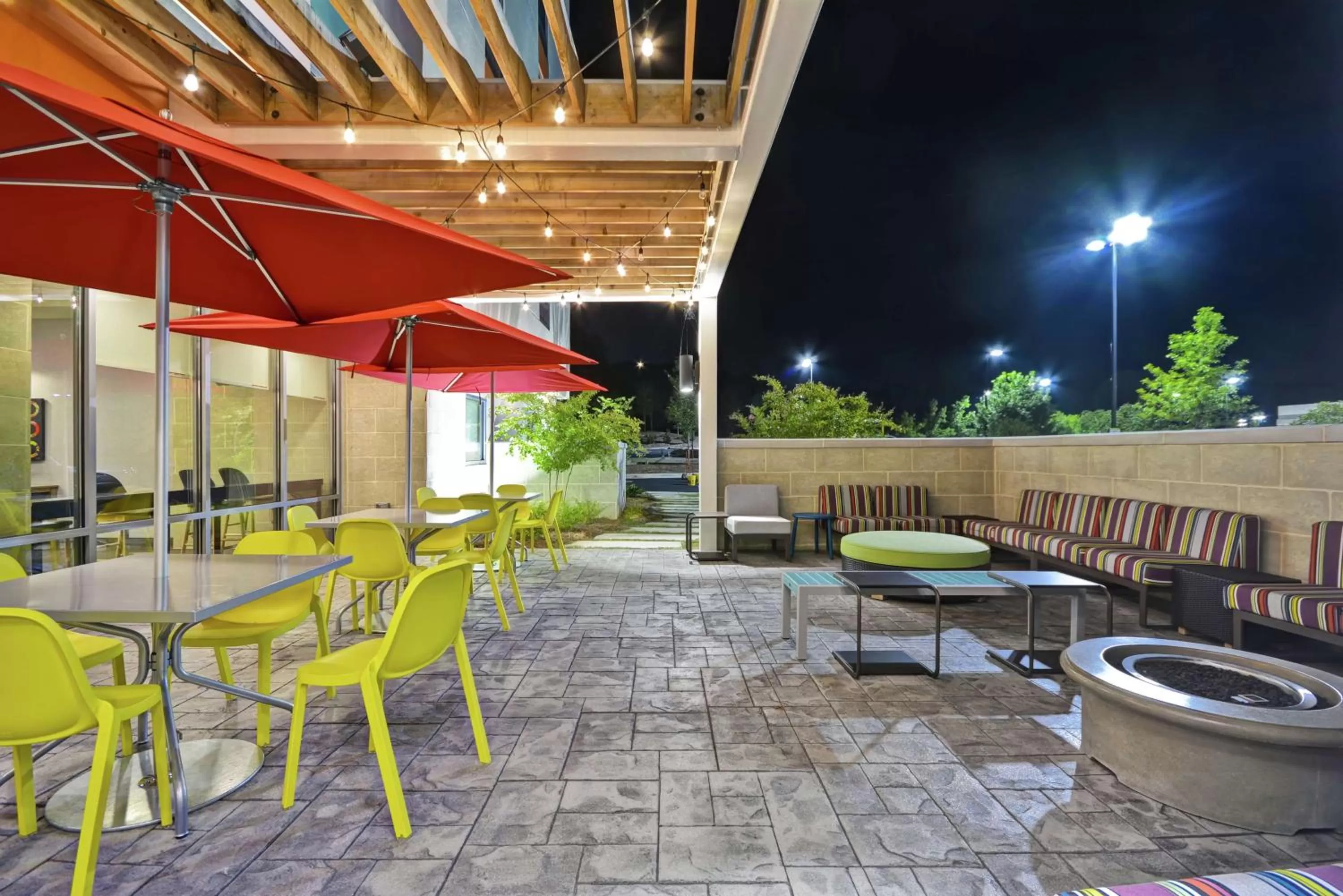 Patio in Home2 Suites By Hilton Atlanta Lithia Springs