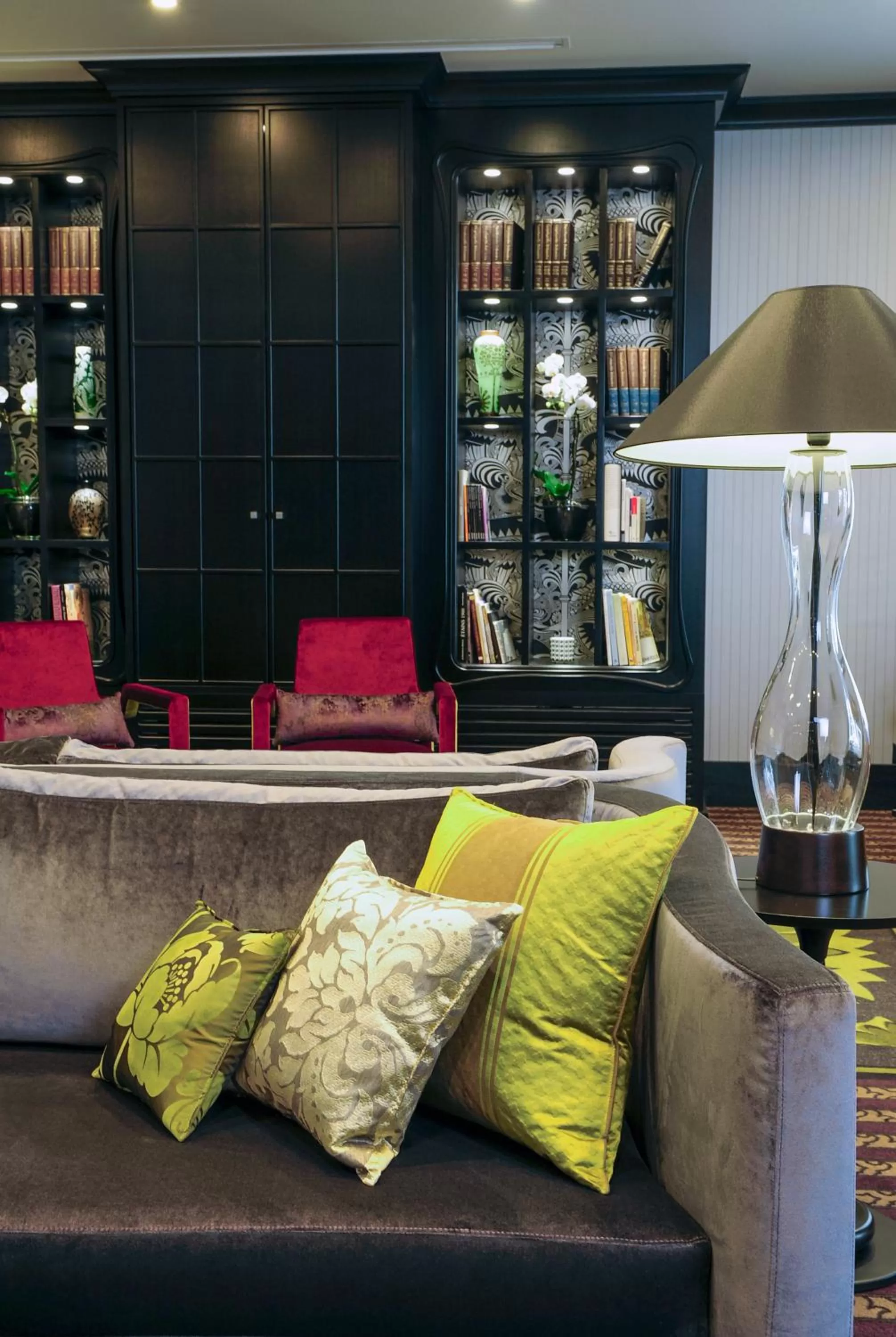 Lounge or bar in Hôtel Tiffany by Fassbind