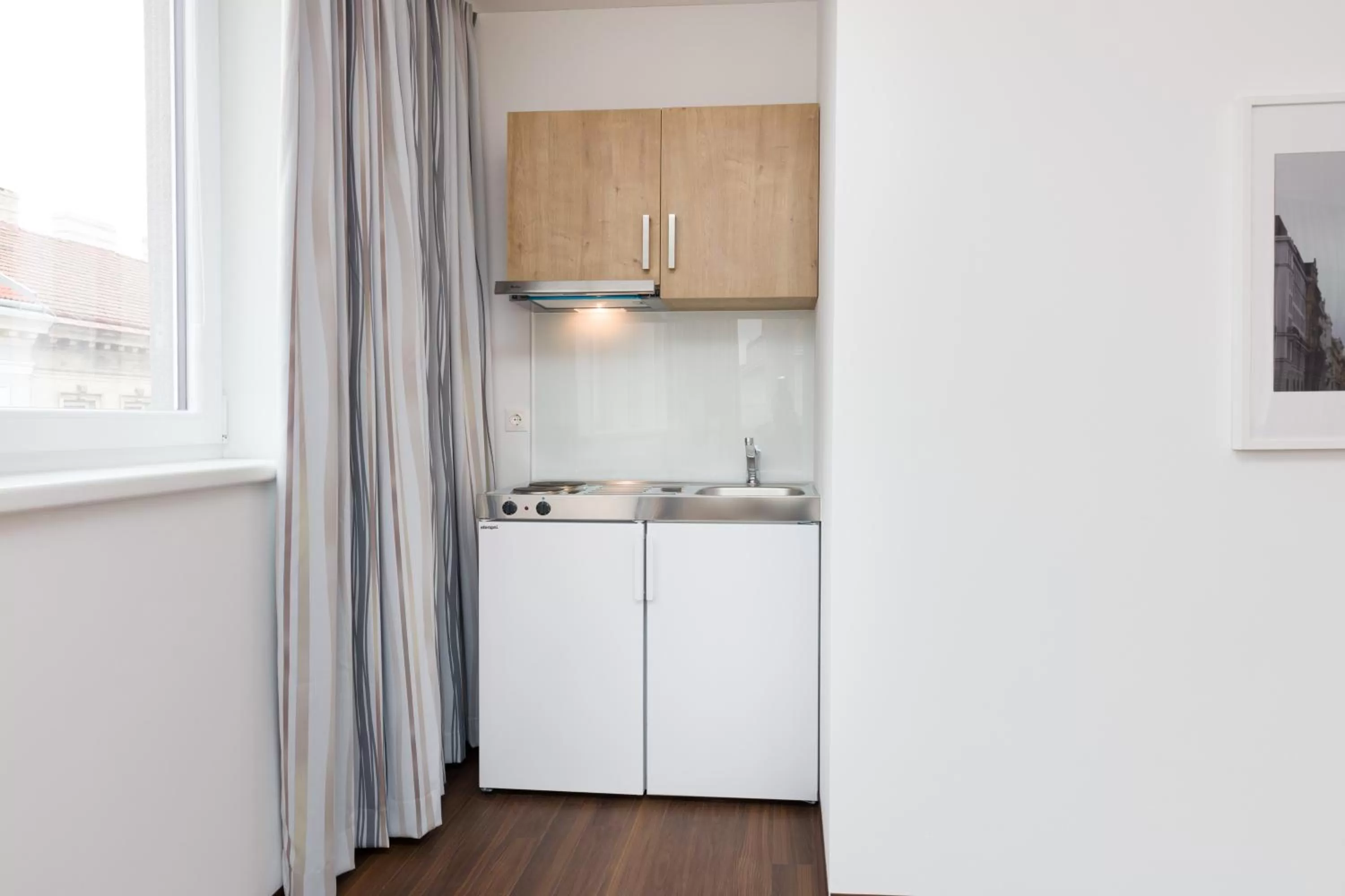 Kitchen or kitchenette in Vienna Stay Apartments or Rooms 1050