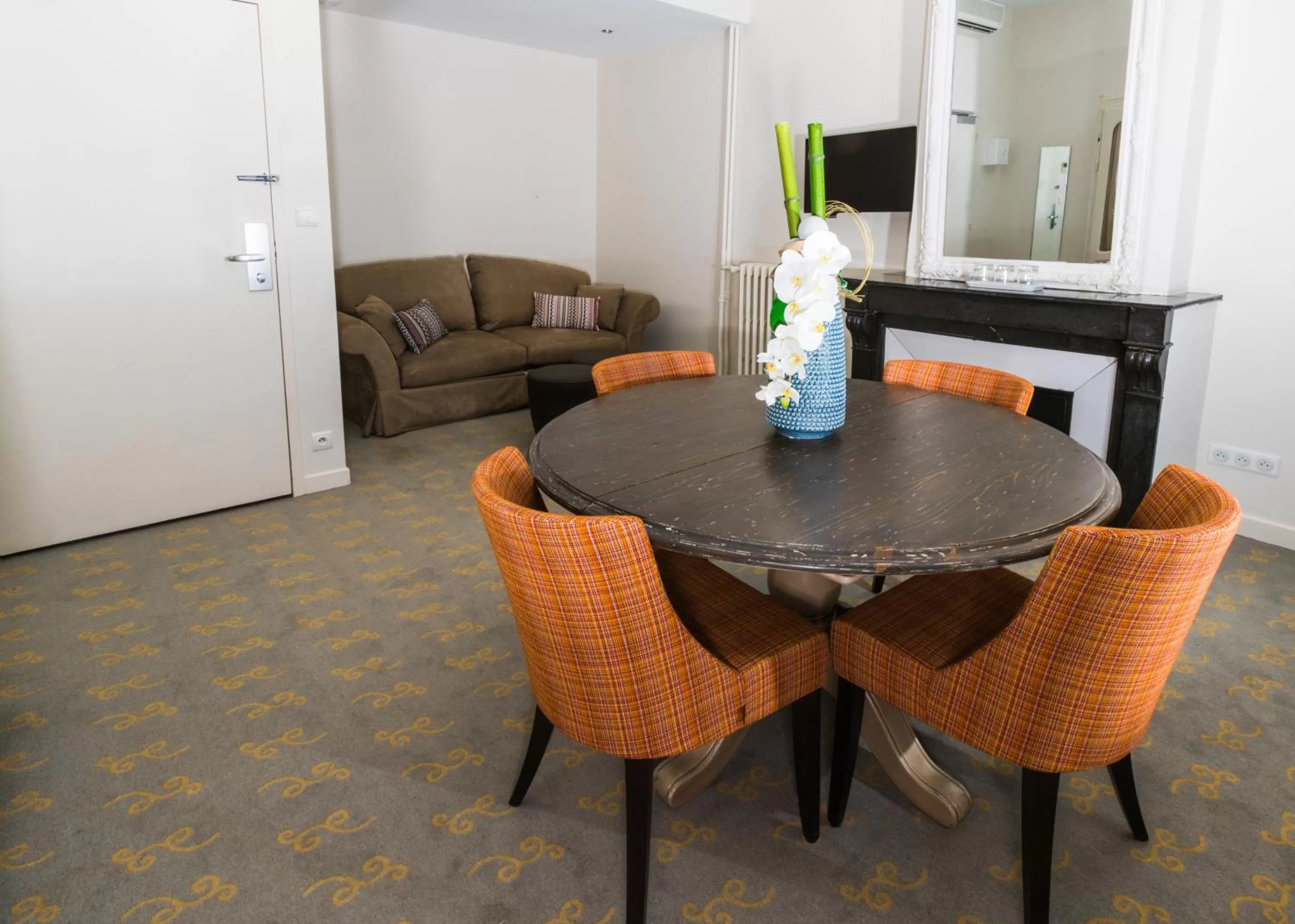 Living room in Best Western Hôtel de France