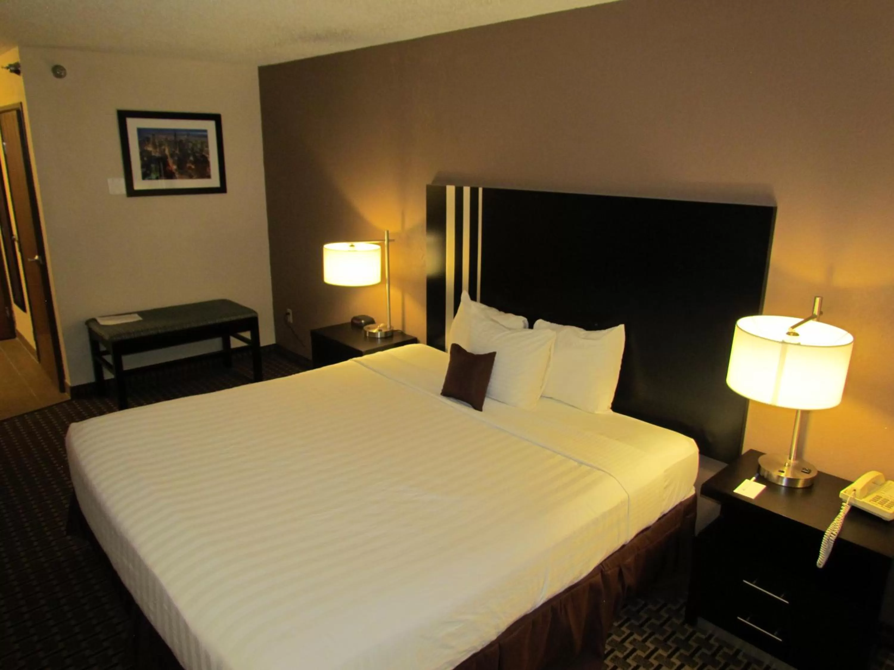 Bedroom, Bed in Ramada by Wyndham Glendale Heights/Lombard