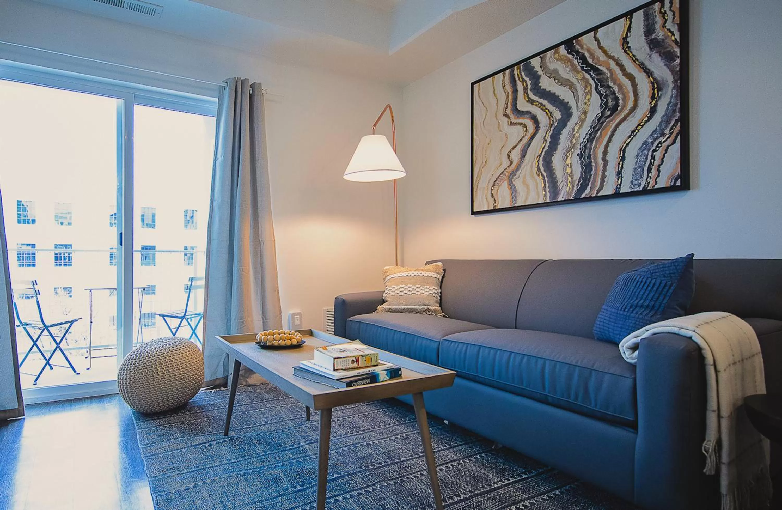 Living room, Seating Area in Kasa Downtown Salt Lake City