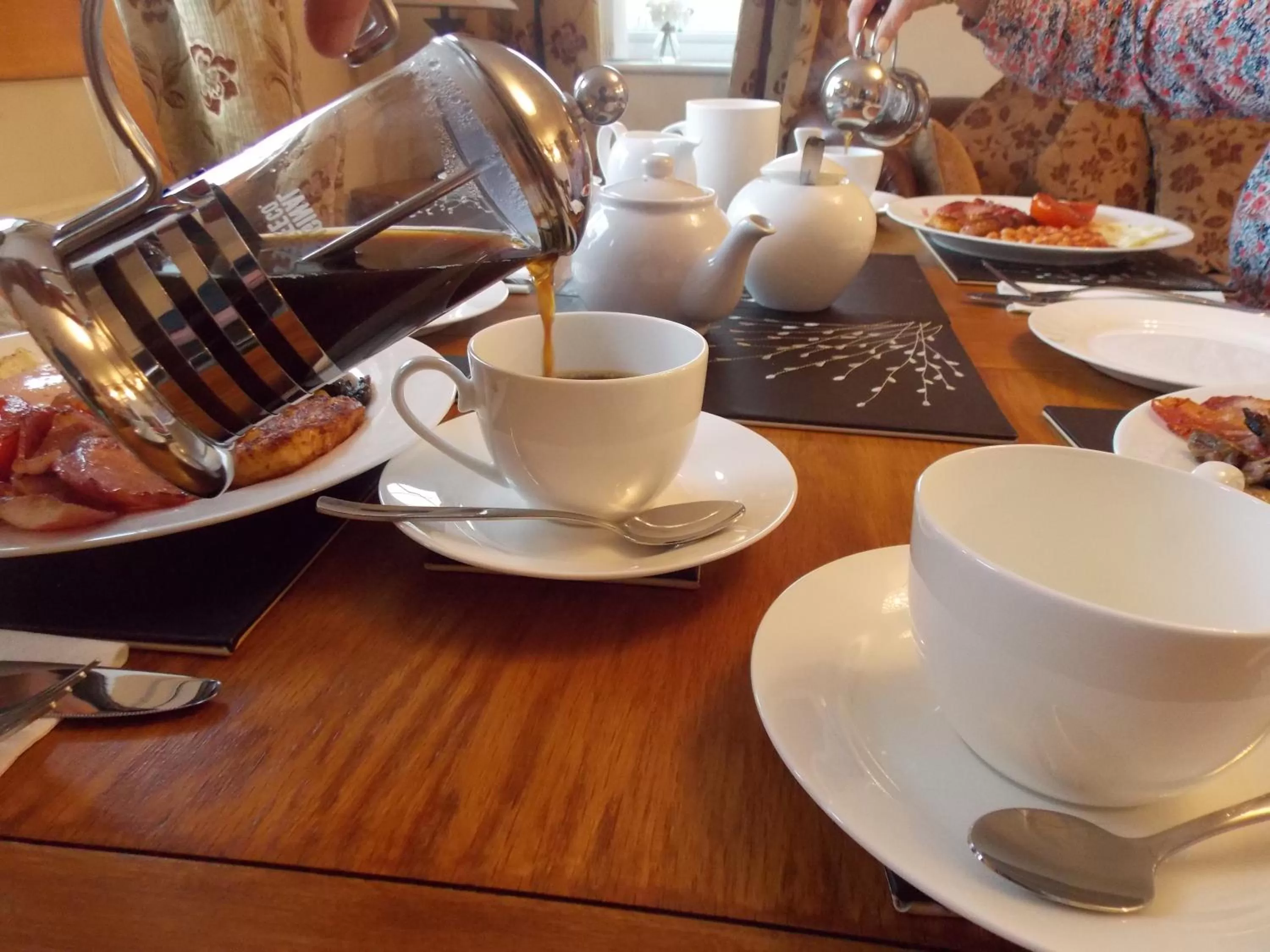 English/Irish breakfast in Craig Eithin B & B