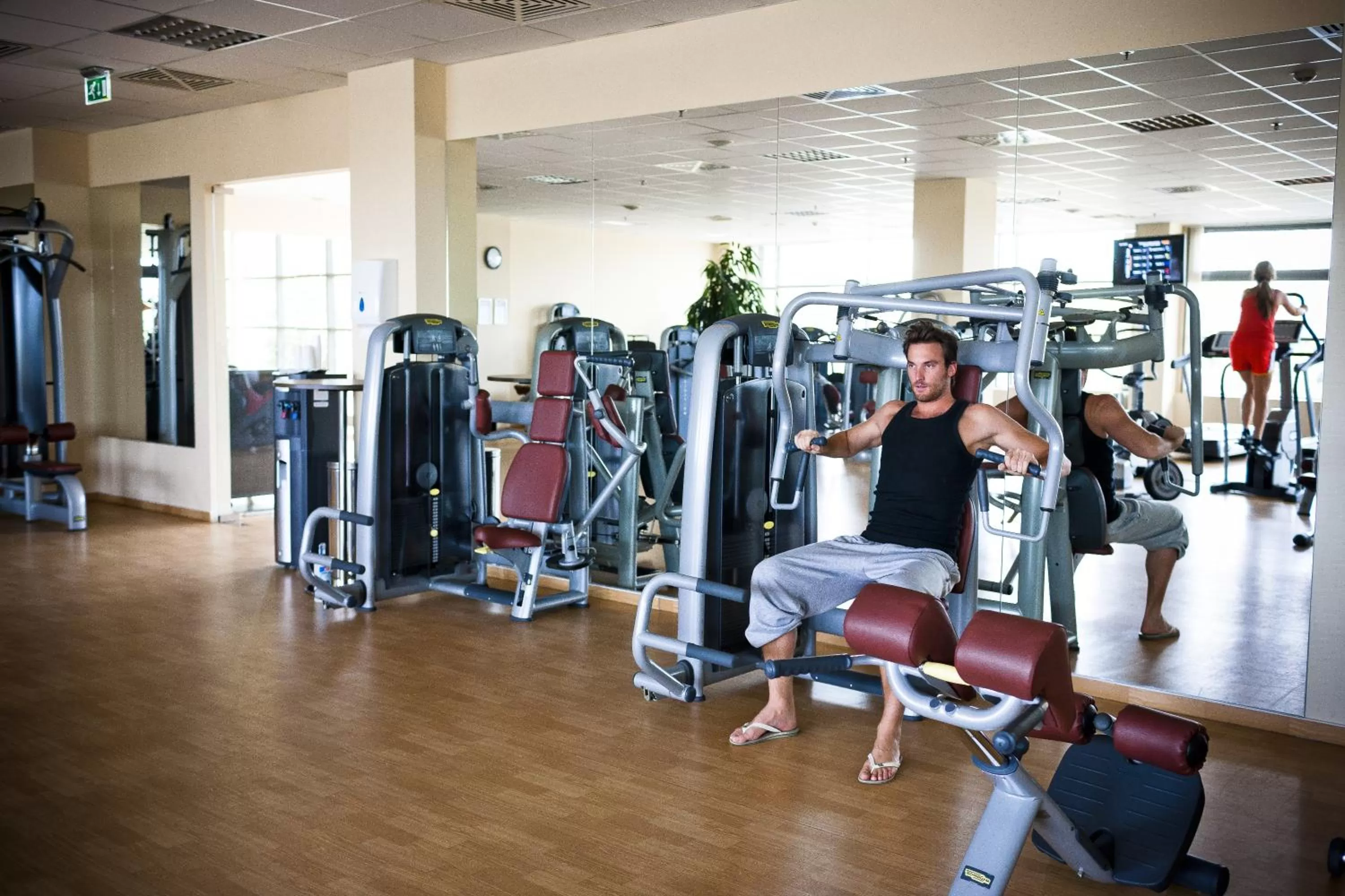 Fitness centre/facilities in Aquaworld Resort Budapest