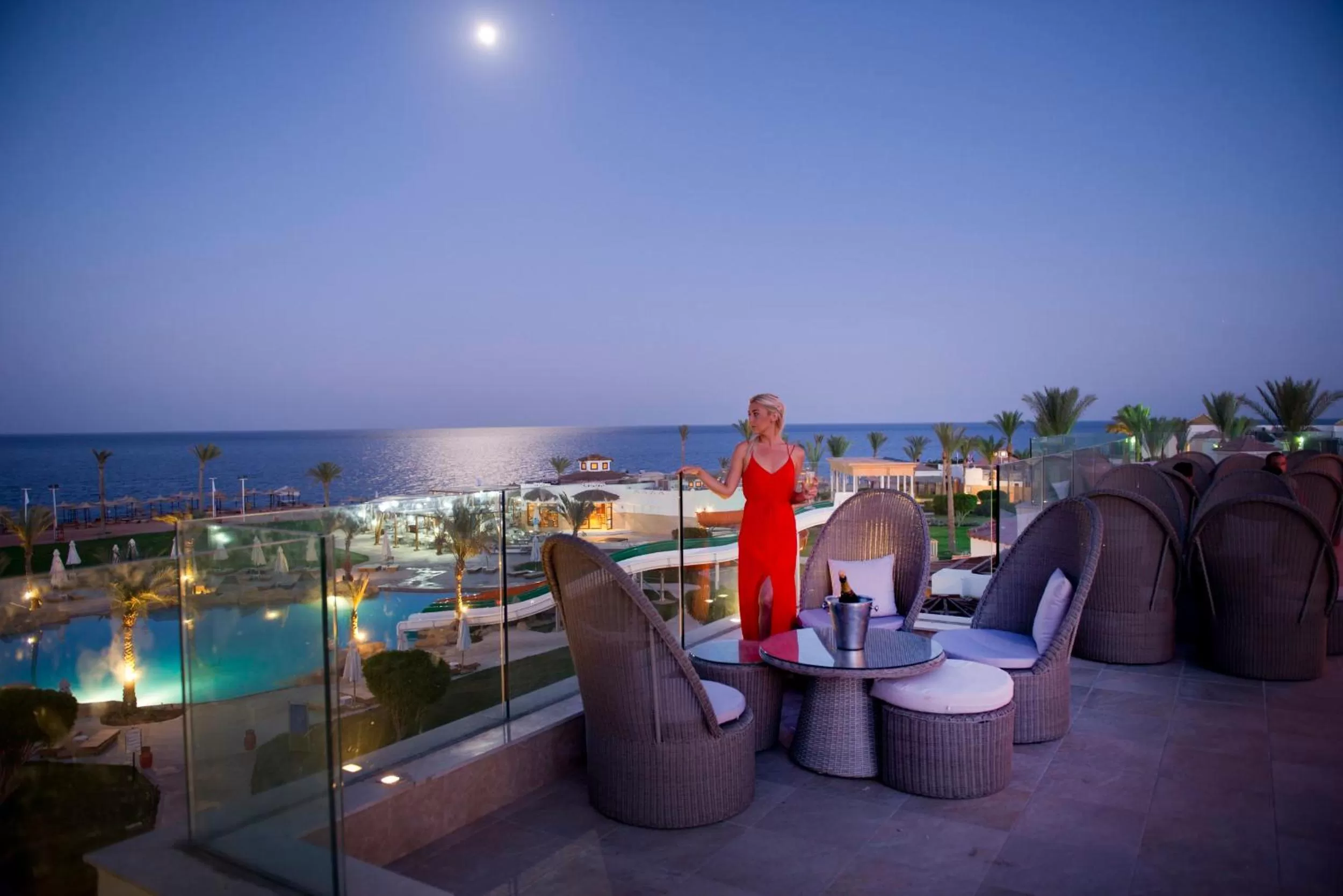 Patio in Amphoras Beach - Ultra All Inclusive