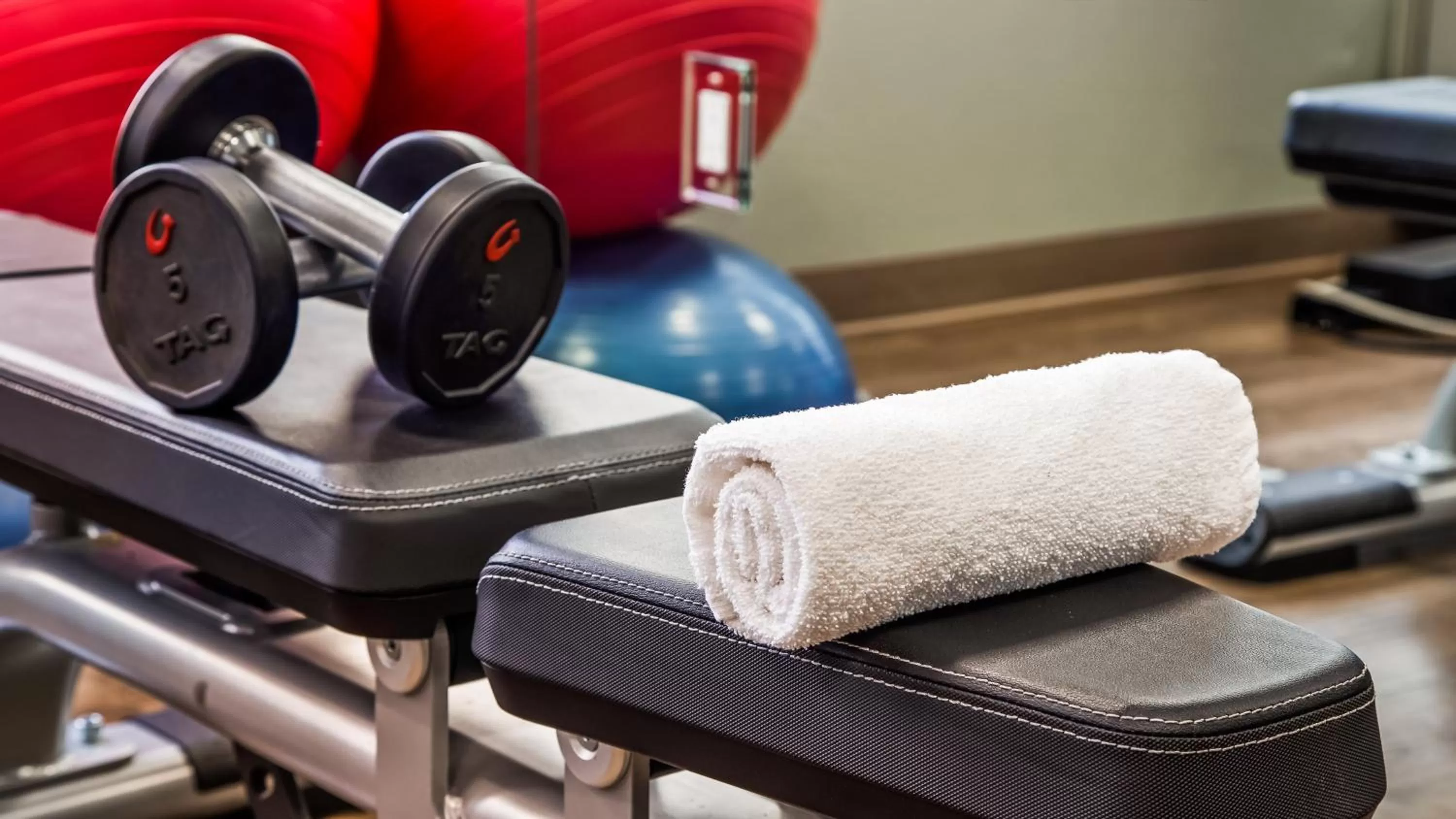 Fitness centre/facilities in Holiday Inn Express & Suites Detroit - Farmington Hills by IHG