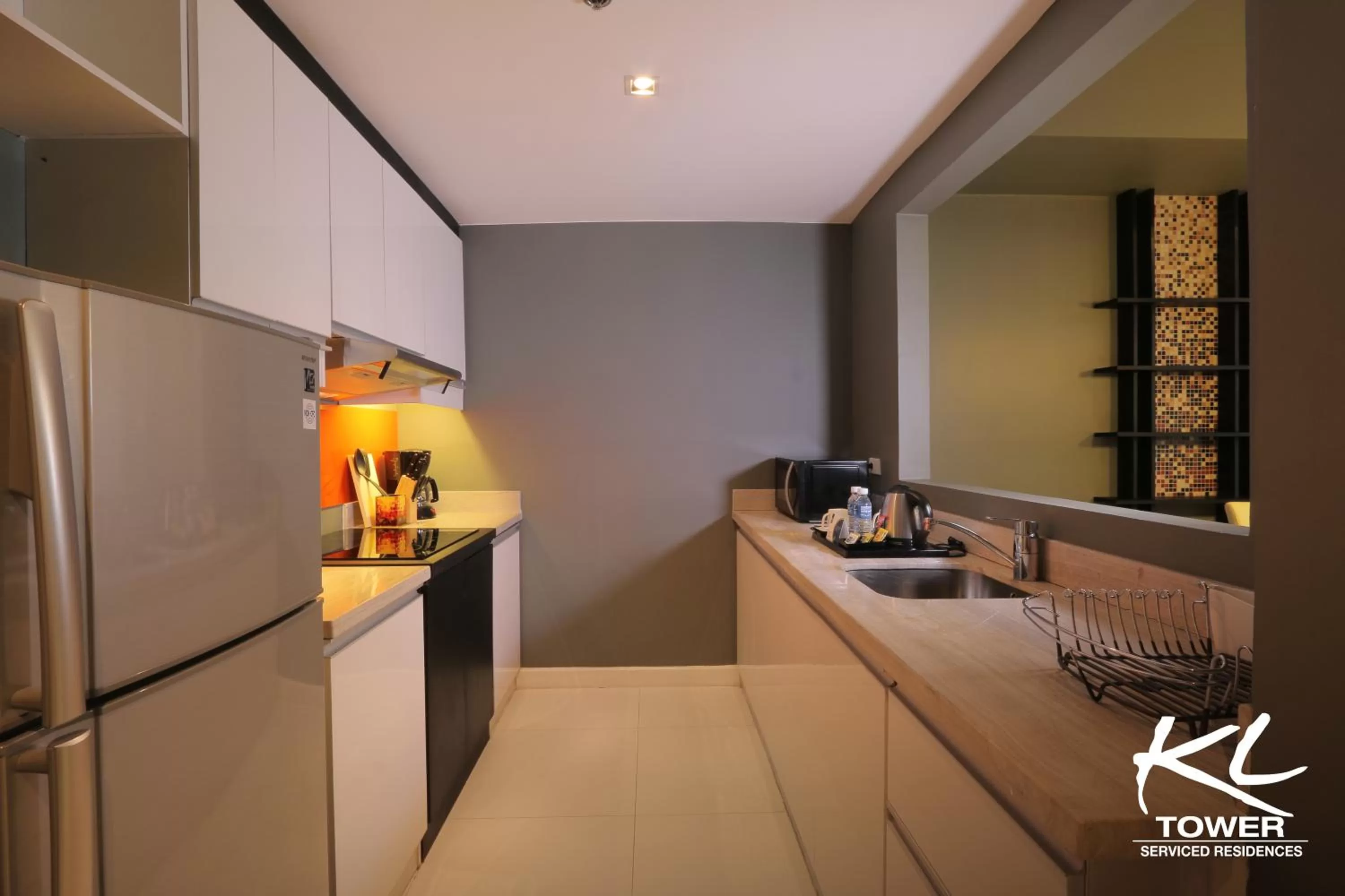 Kitchen or kitchenette in KL Serviced Residences Managed by HII