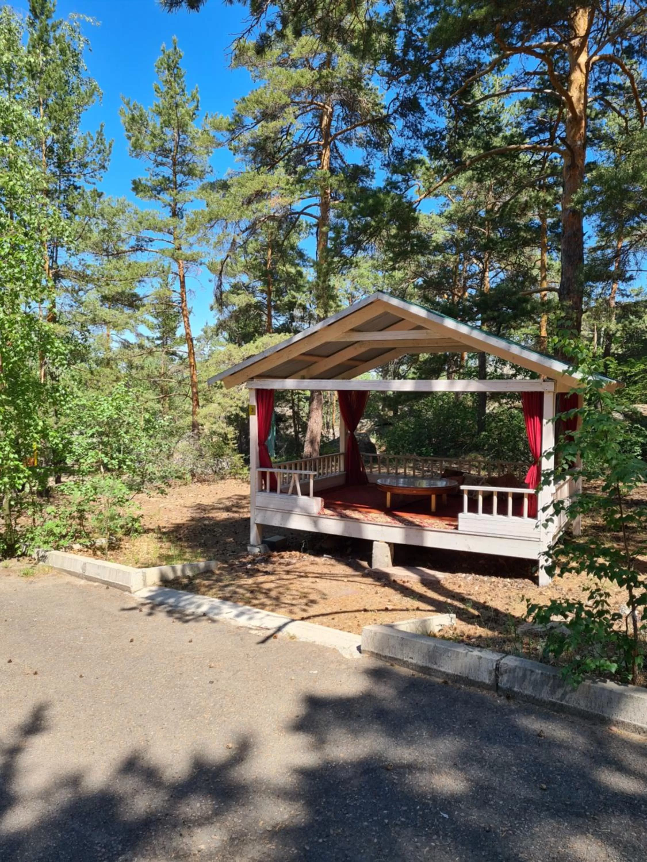 On site in Park Hotel Kokshetau