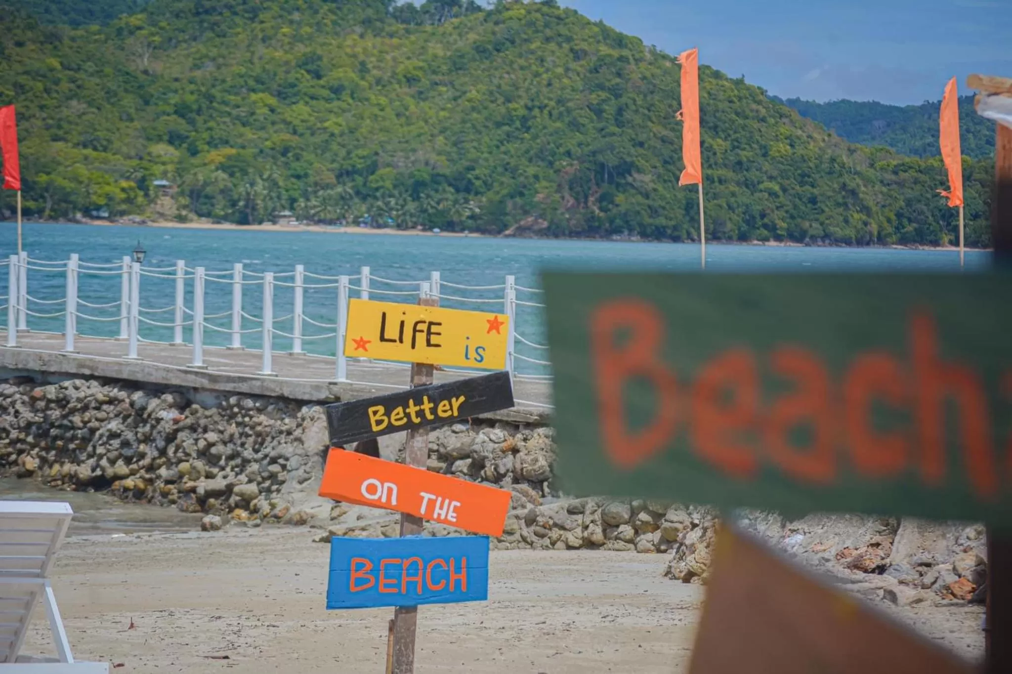 Beach in Pangulatan Beach Resort