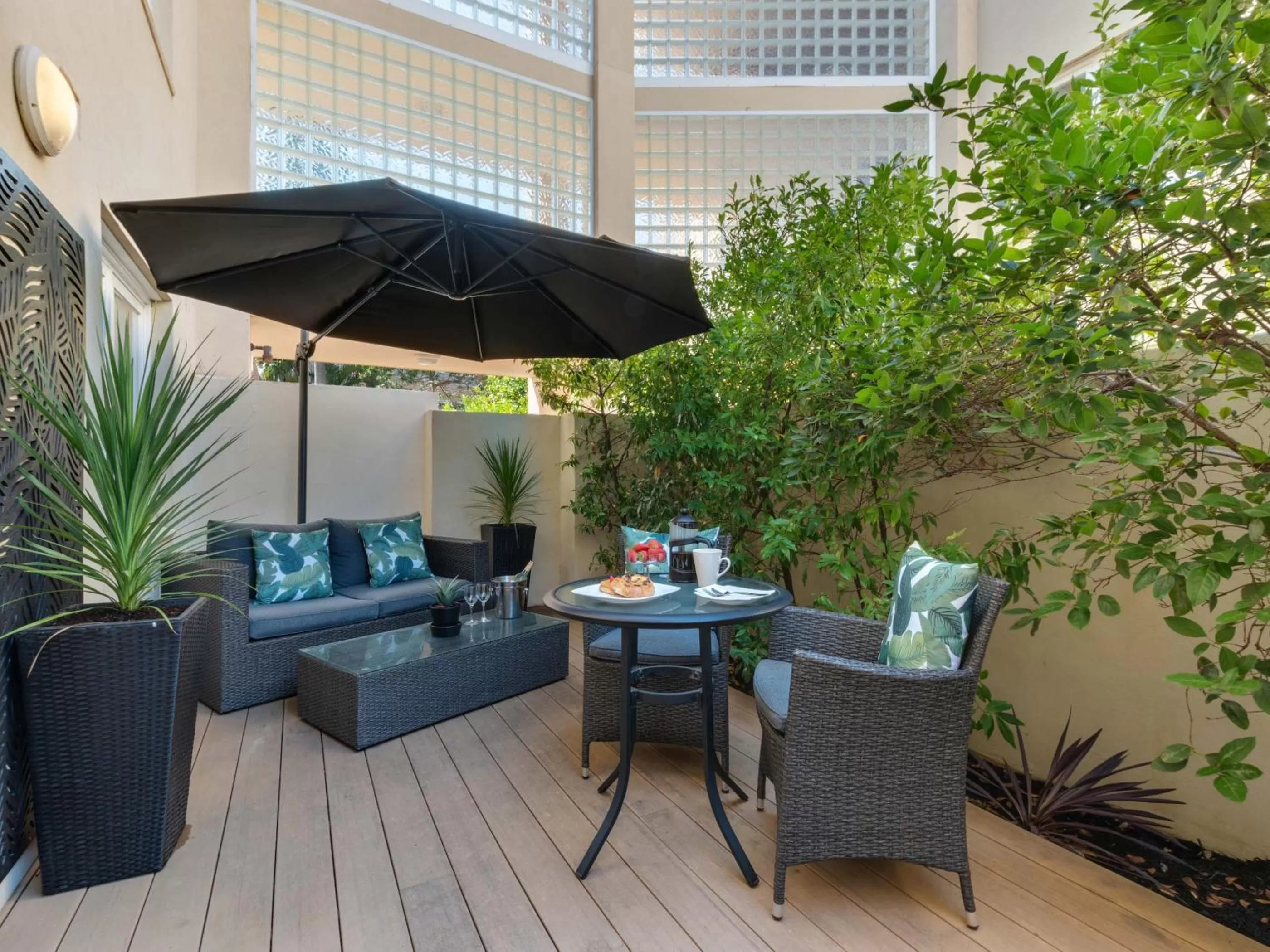 Balcony/Terrace in The Peninsula Riverside Serviced Apartments
