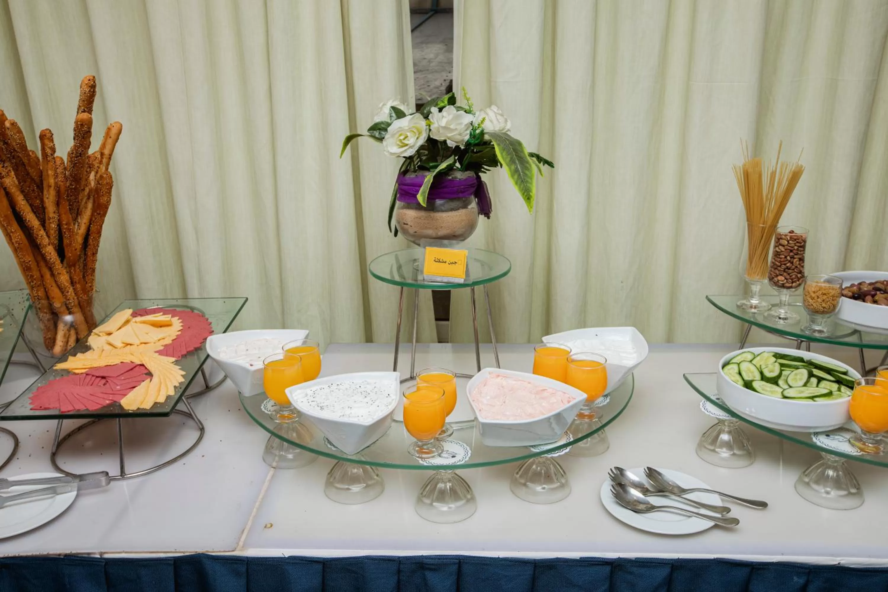 Buffet breakfast in AIFU Hotel El Montazah Alexandria