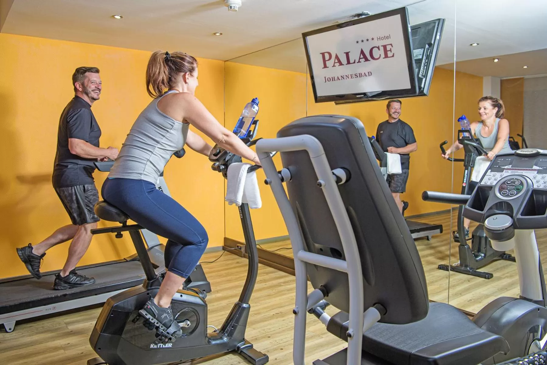 Fitness centre/facilities in Johannesbad Hotel Palace - Kinder bis 11 kostenfrei bis Dez